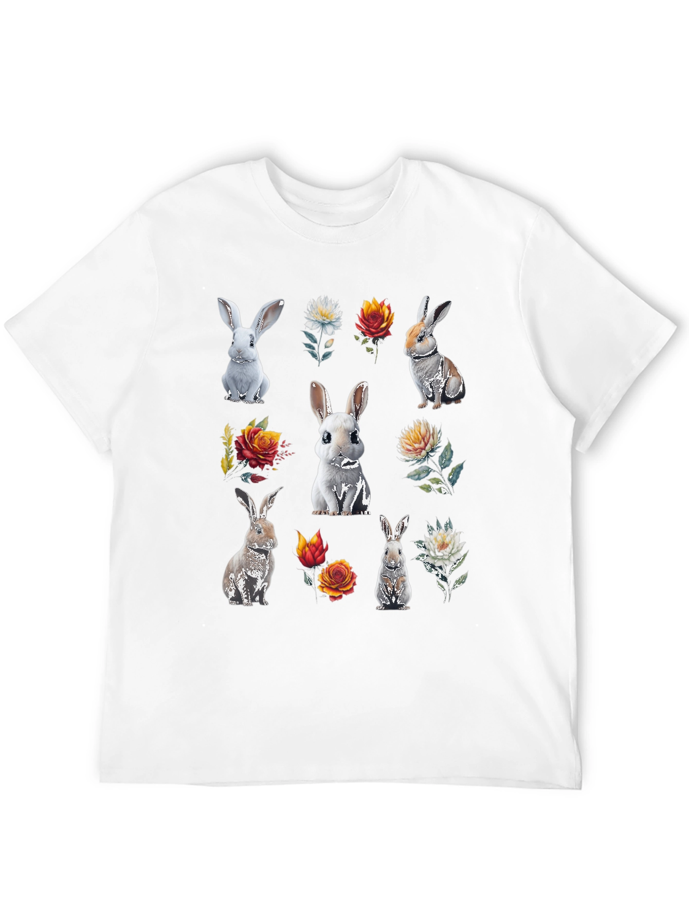 Floral Bunny T-Shirt
