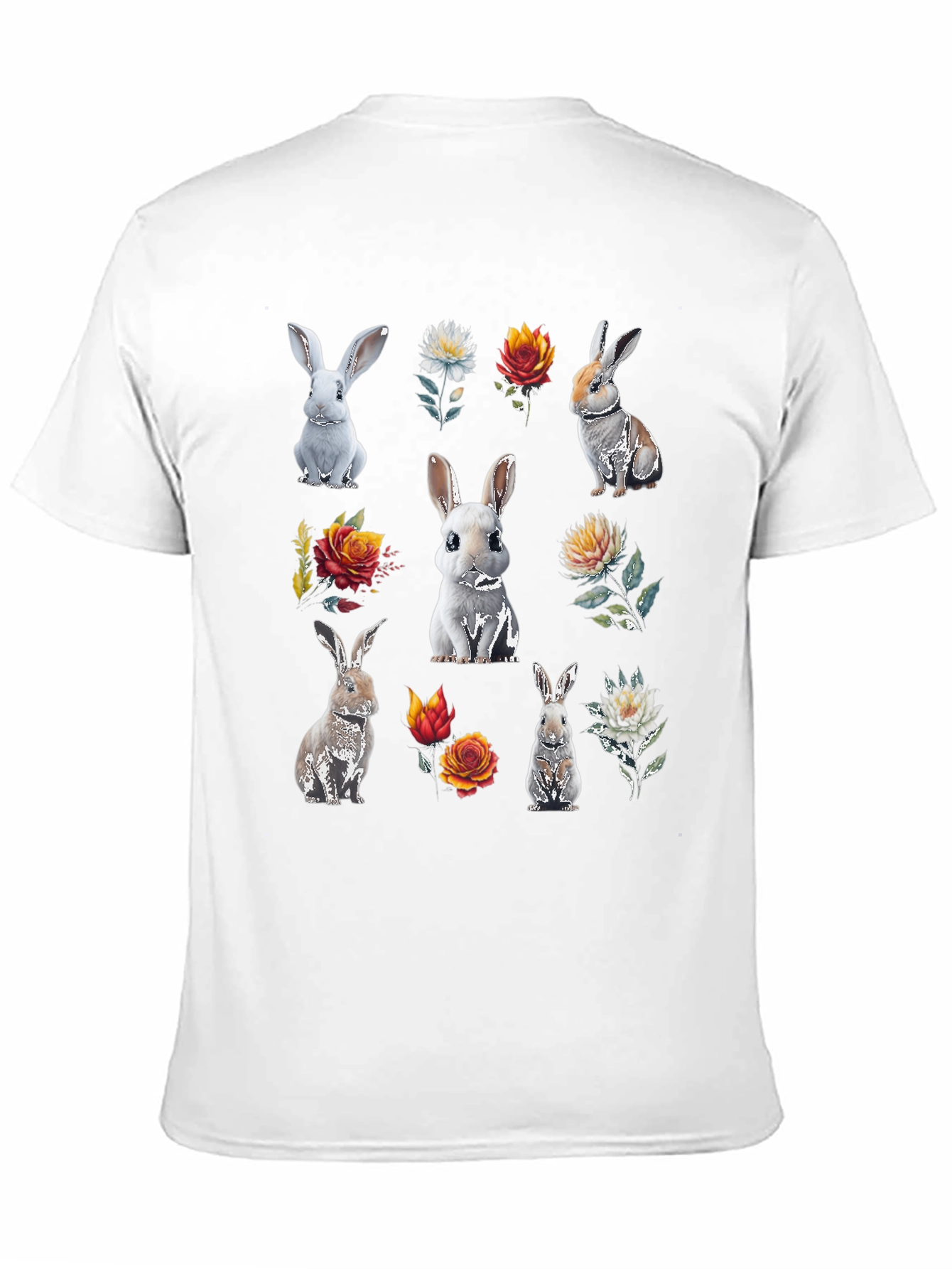 Floral Bunny T-Shirt