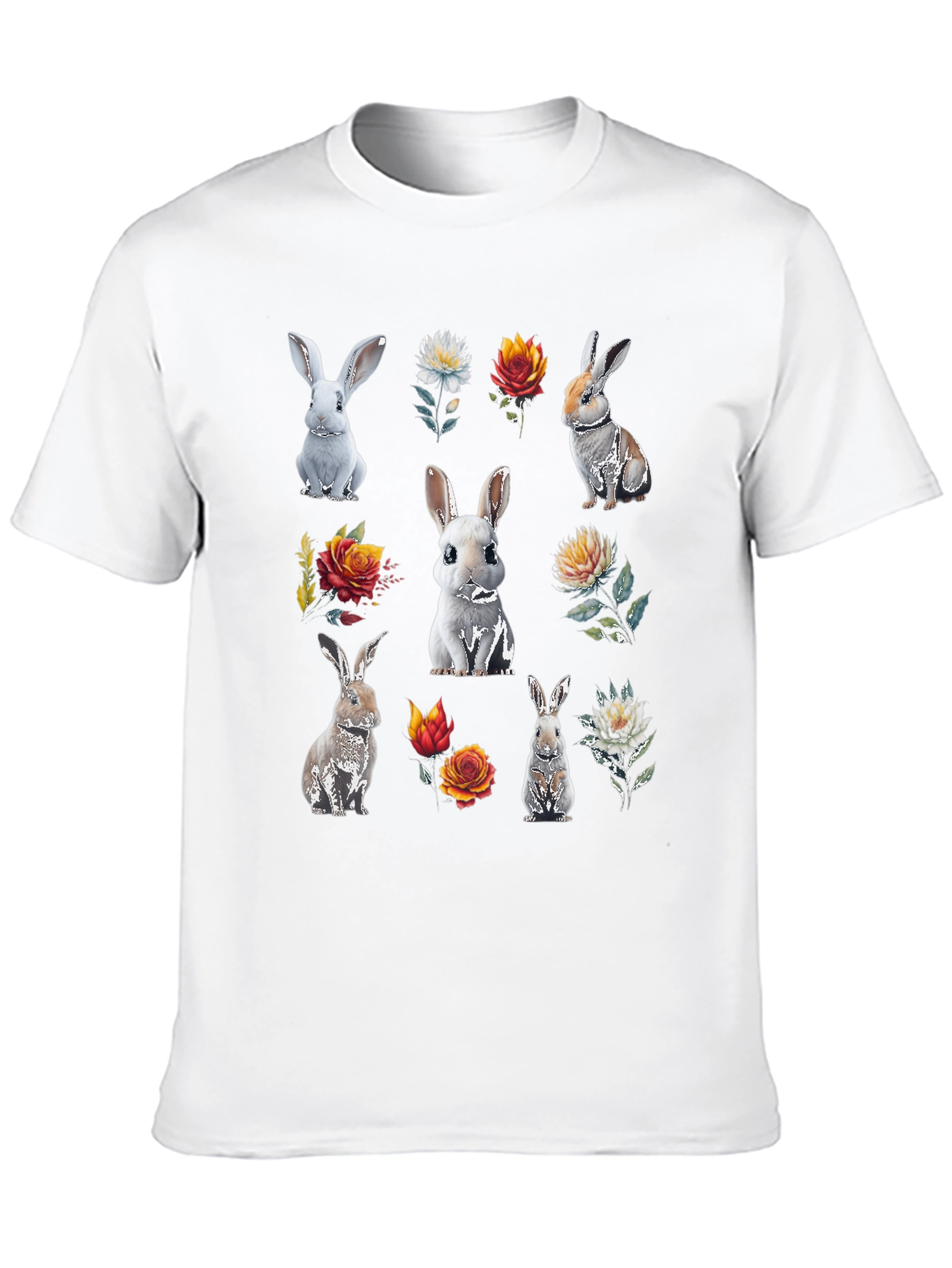 Floral Bunny T-Shirt