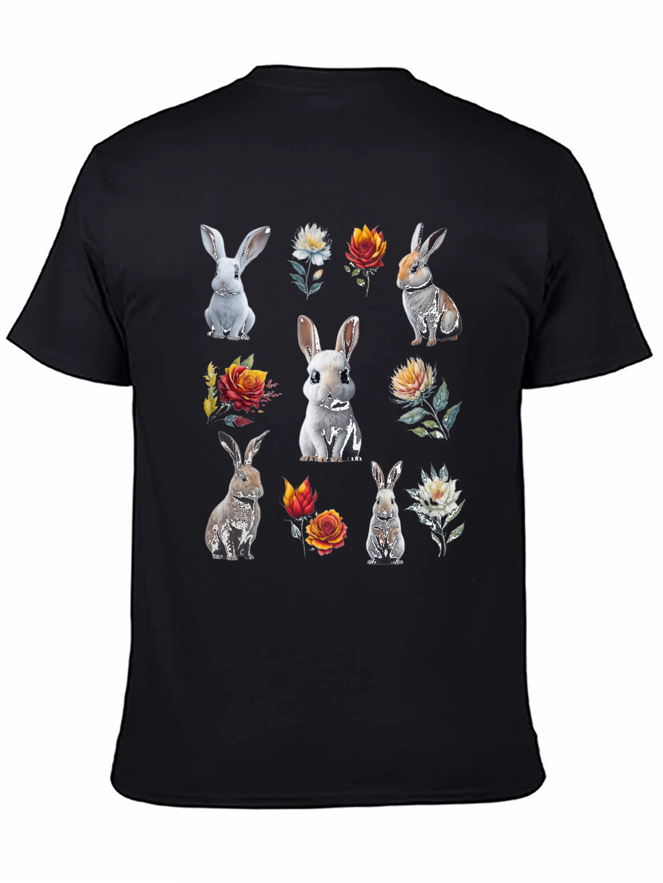 Floral Bunny T-Shirt