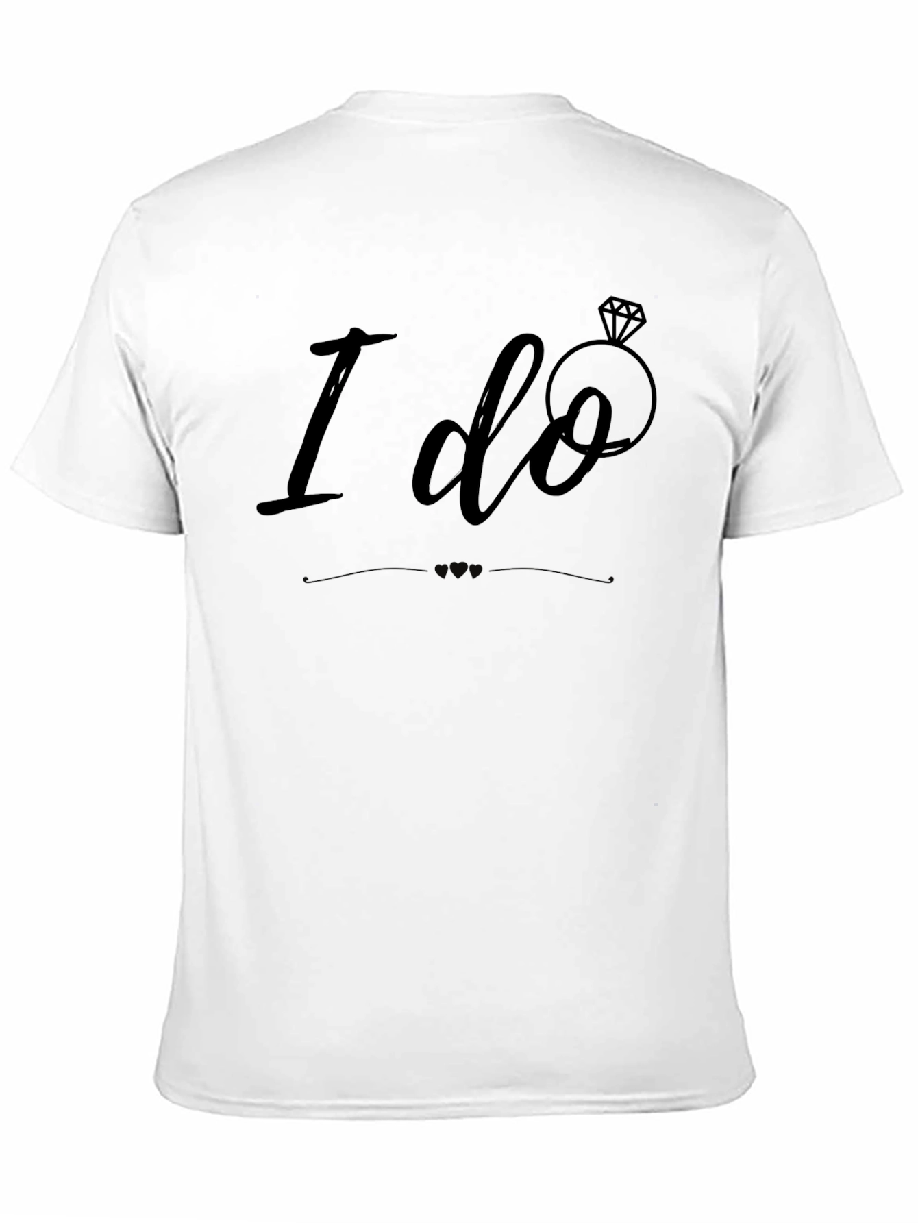 I Do Wedding T-Shirt - Stylish Bridal Tee