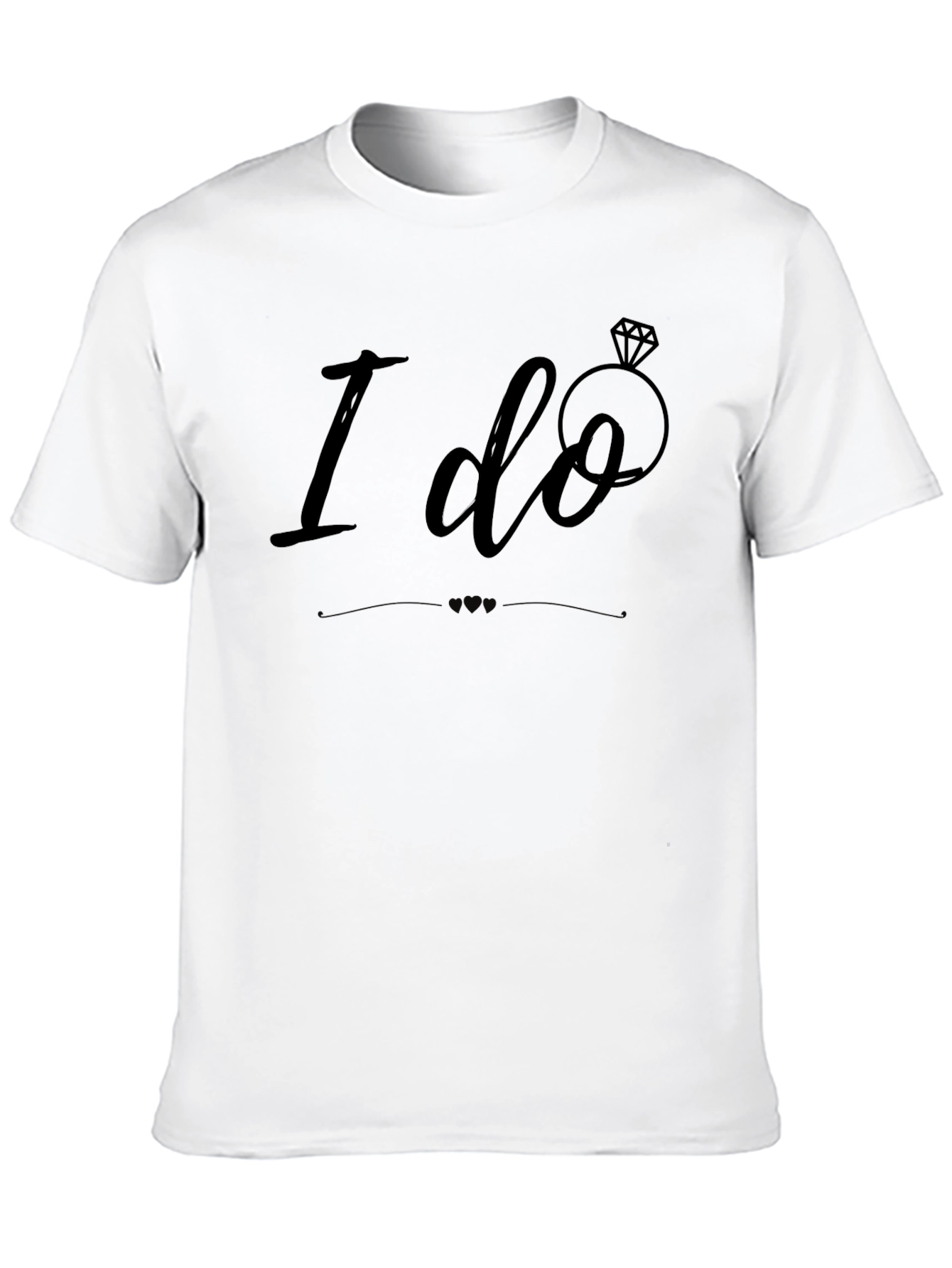 I Do Wedding T-Shirt - Stylish Bridal Tee