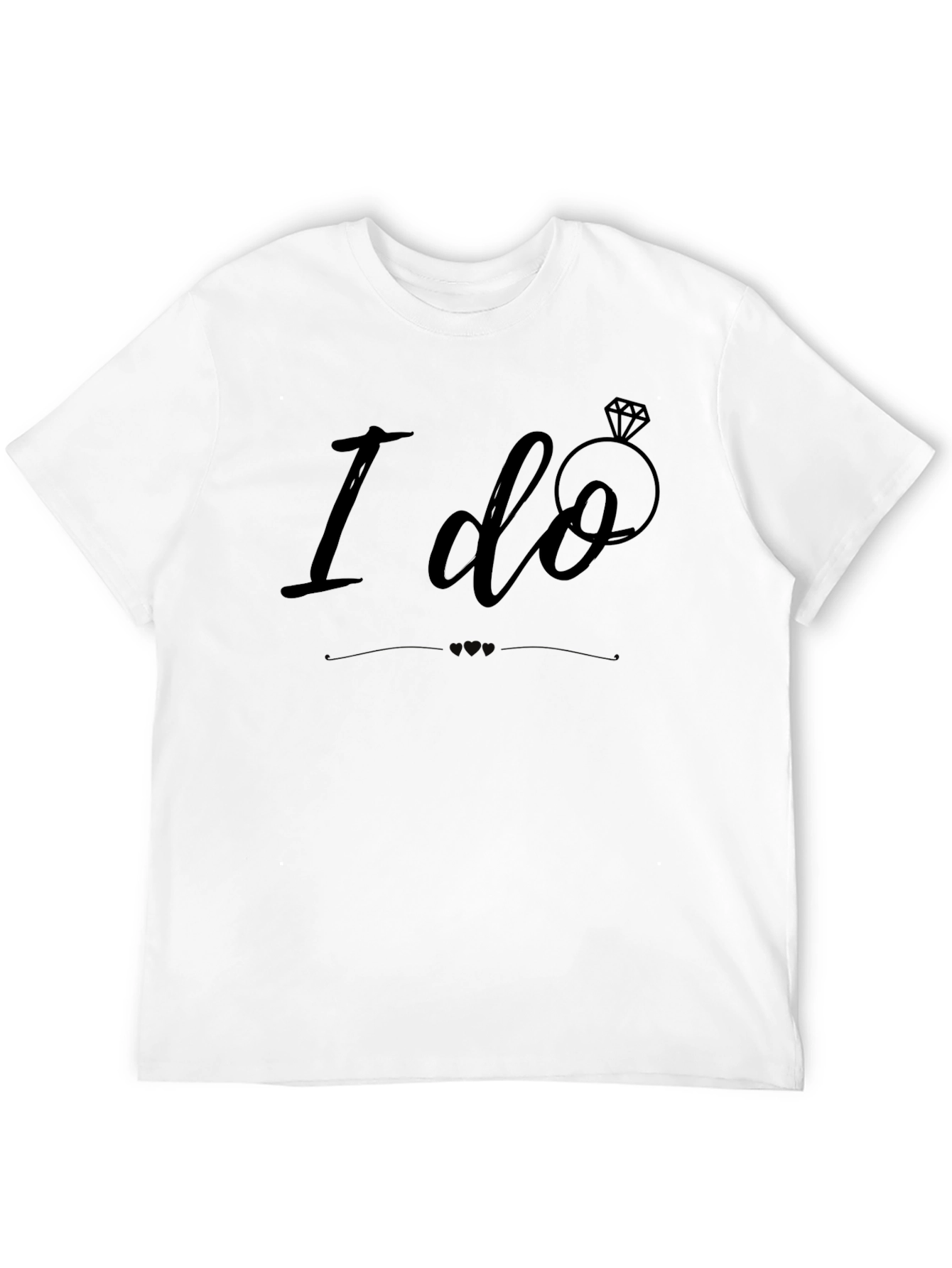 I Do Wedding T-Shirt - Stylish Bridal Tee