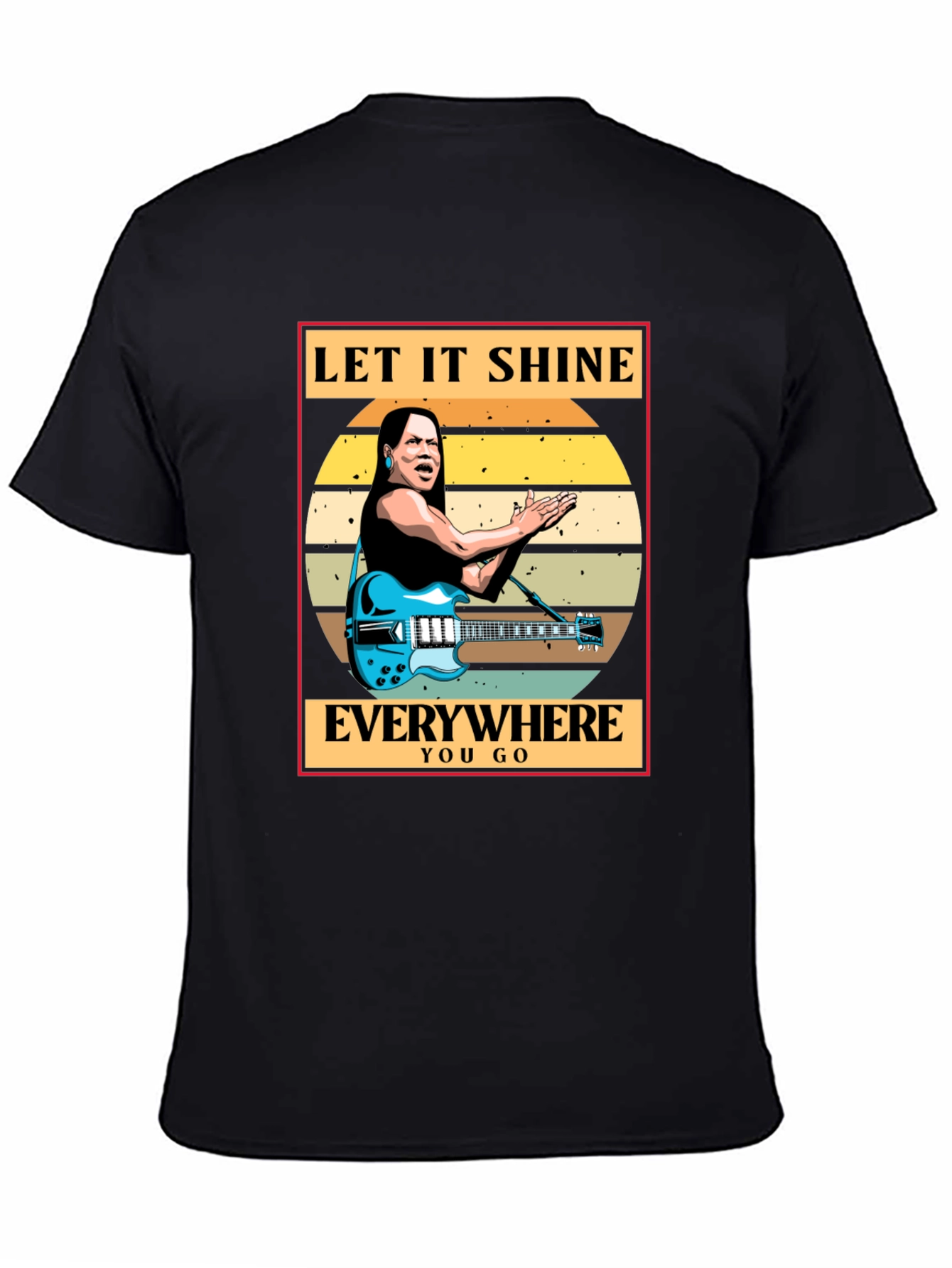 Let It Shine T-Shirt - Blues Guitar