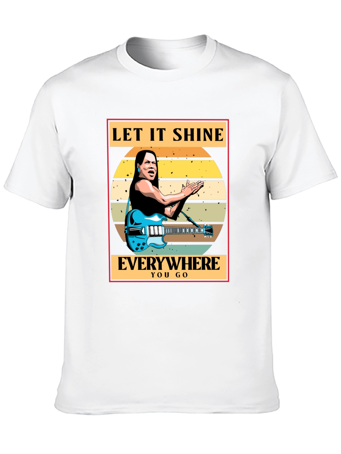 Let It Shine T-Shirt - Blues Guitar