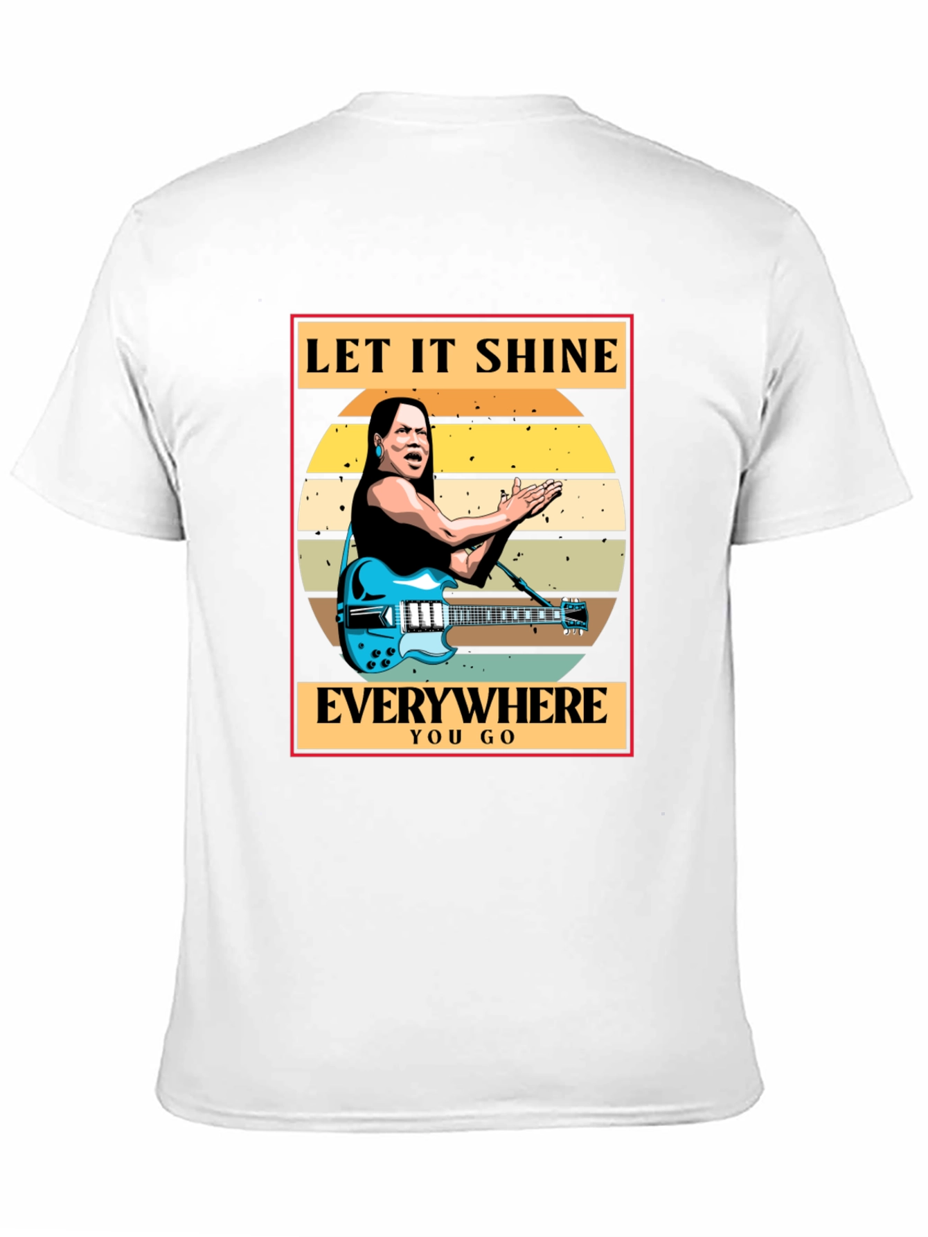Let It Shine T-Shirt - Blues Guitar