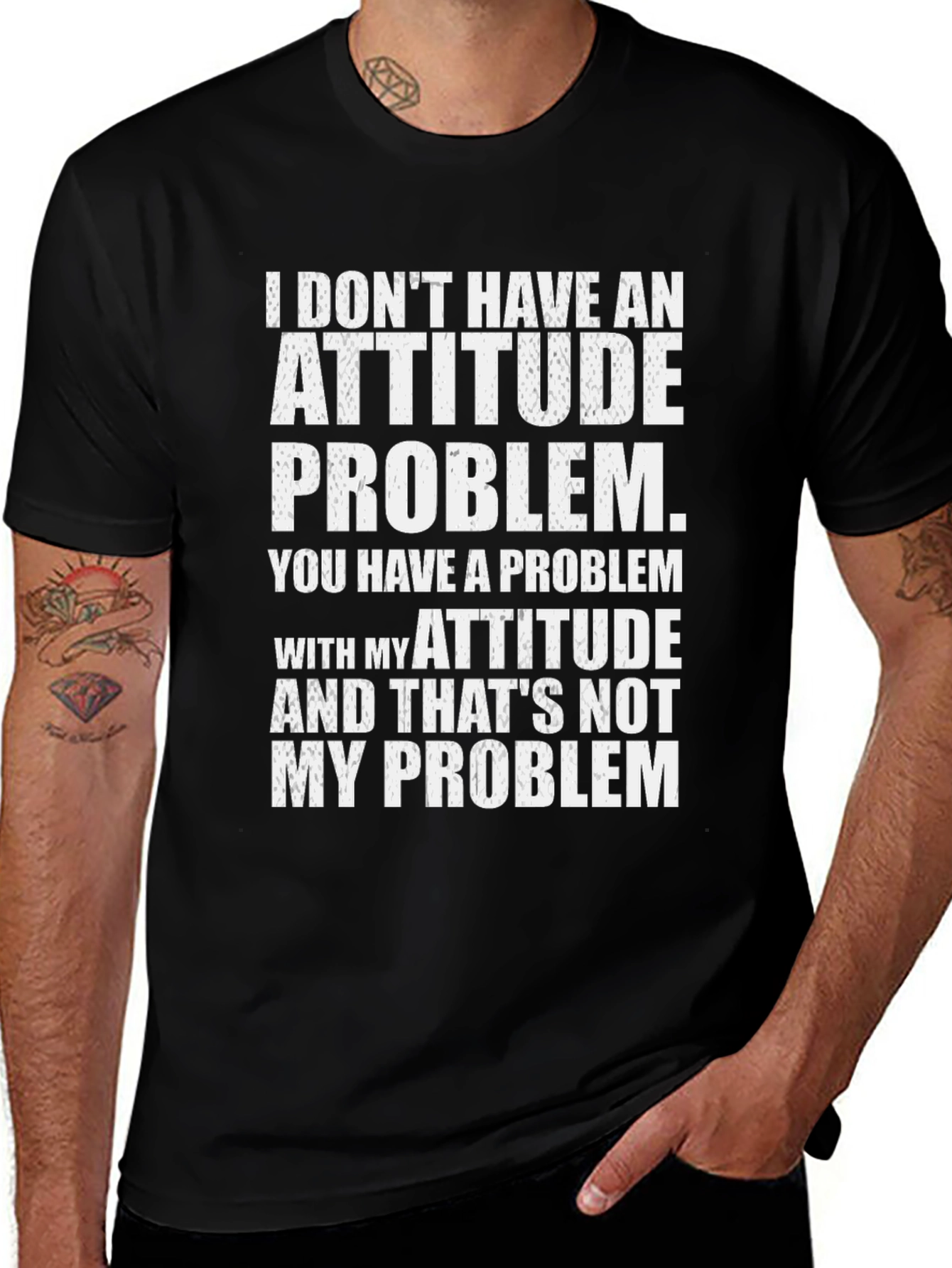 Attitude Problem Graphic T-Shirt