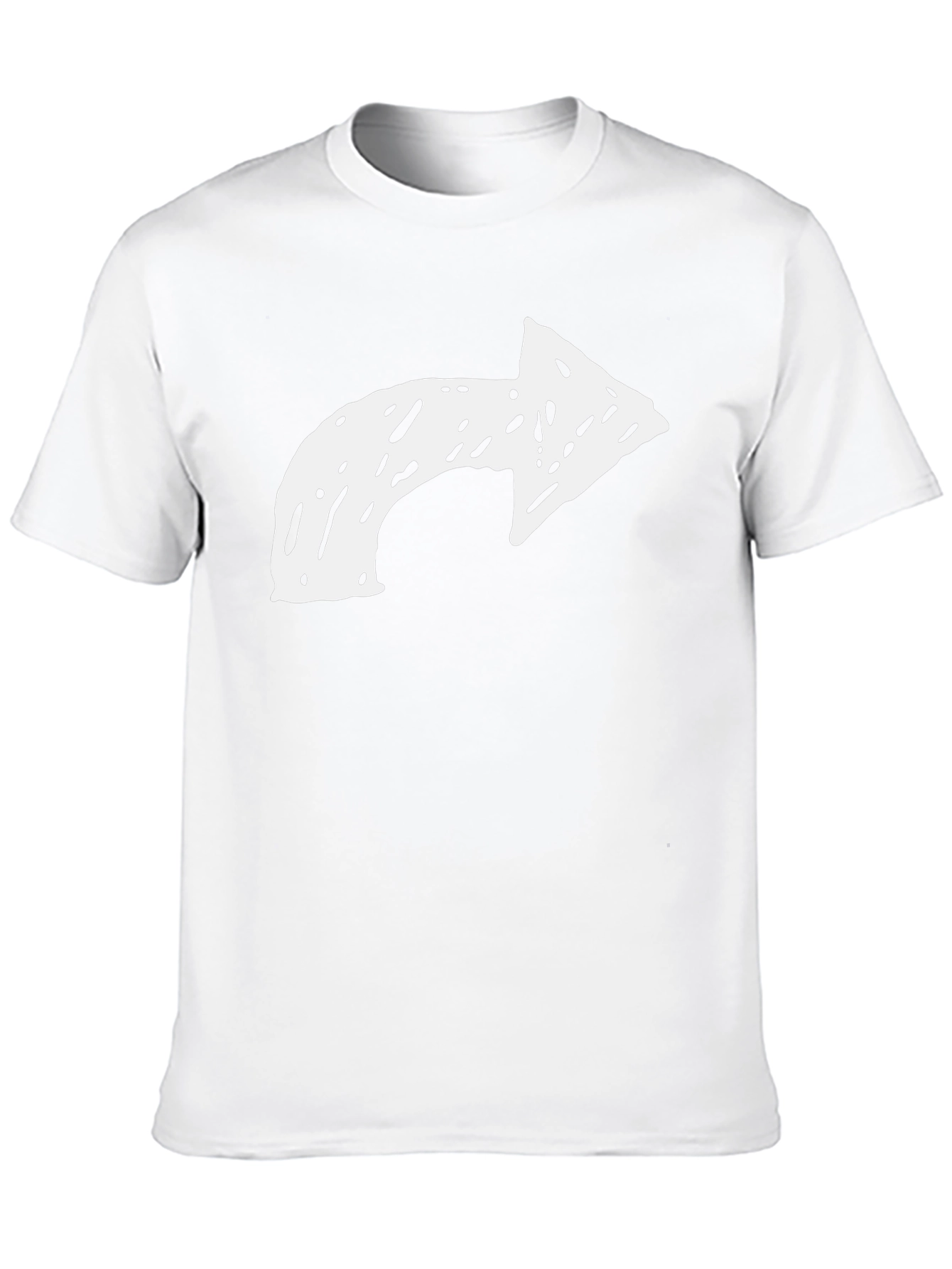 Arrow Graphic Tee - Mens Casual Black T-Shirt
