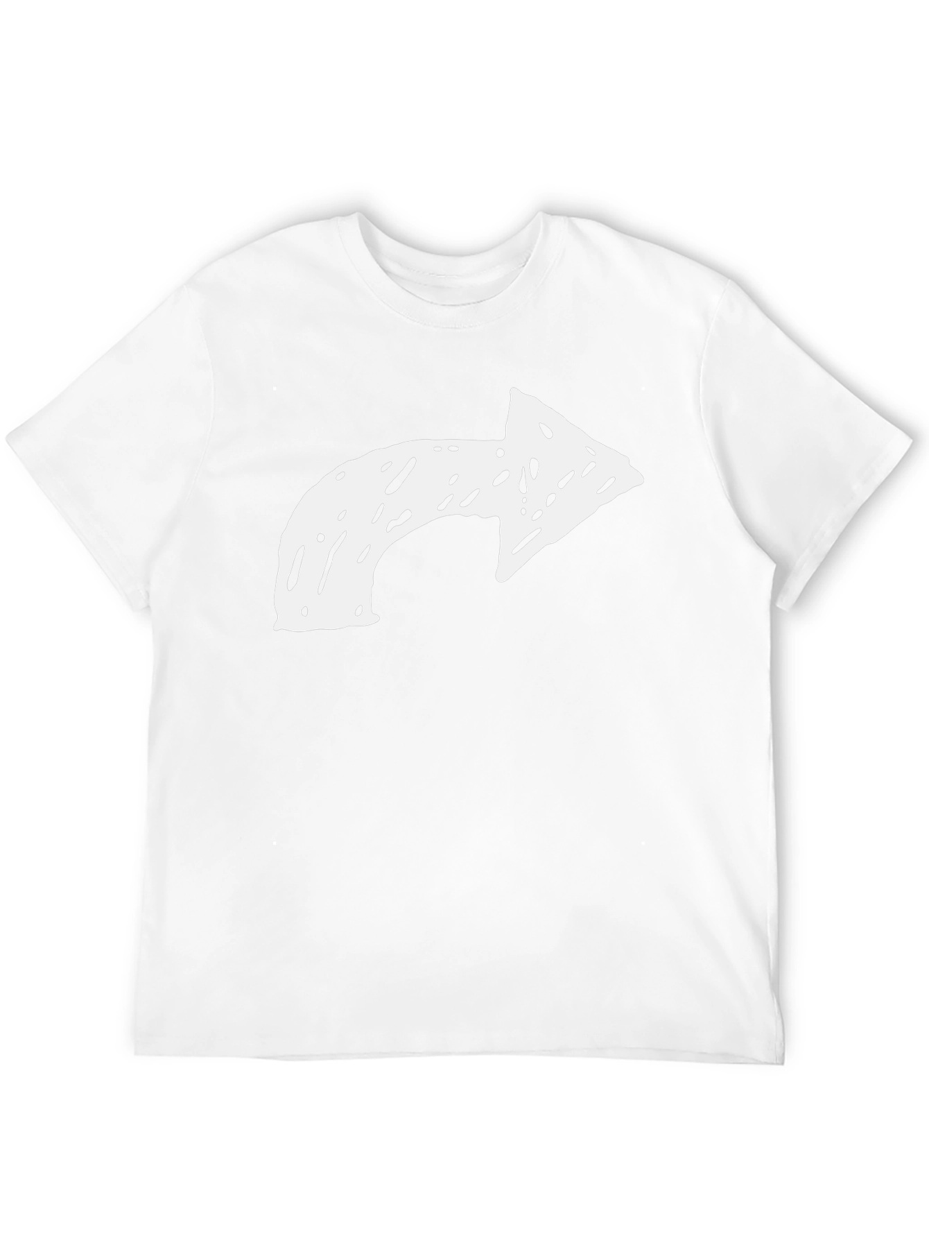 Arrow Graphic Tee - Mens Casual Black T-Shirt