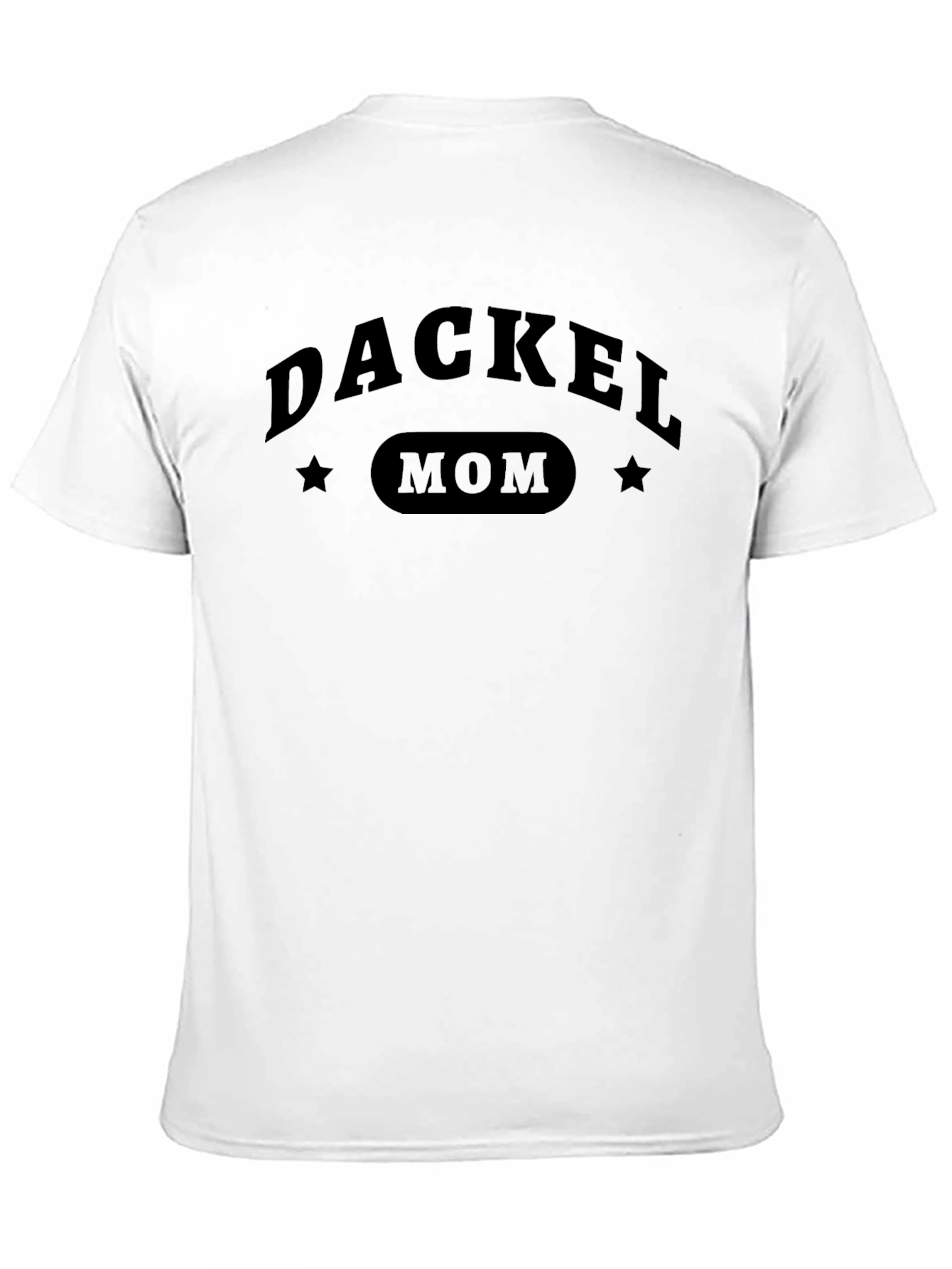 Dackel Mom T-Shirt - Black Graphic Tee