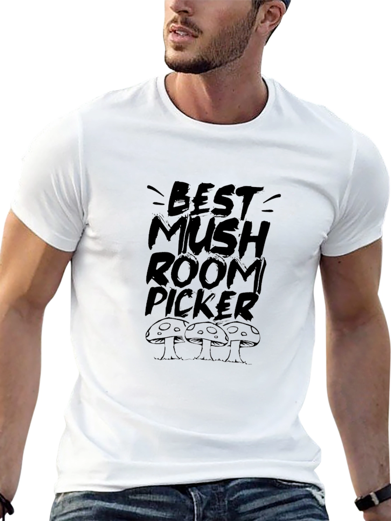 Best Mushroom Picker Graphic T-Shirt