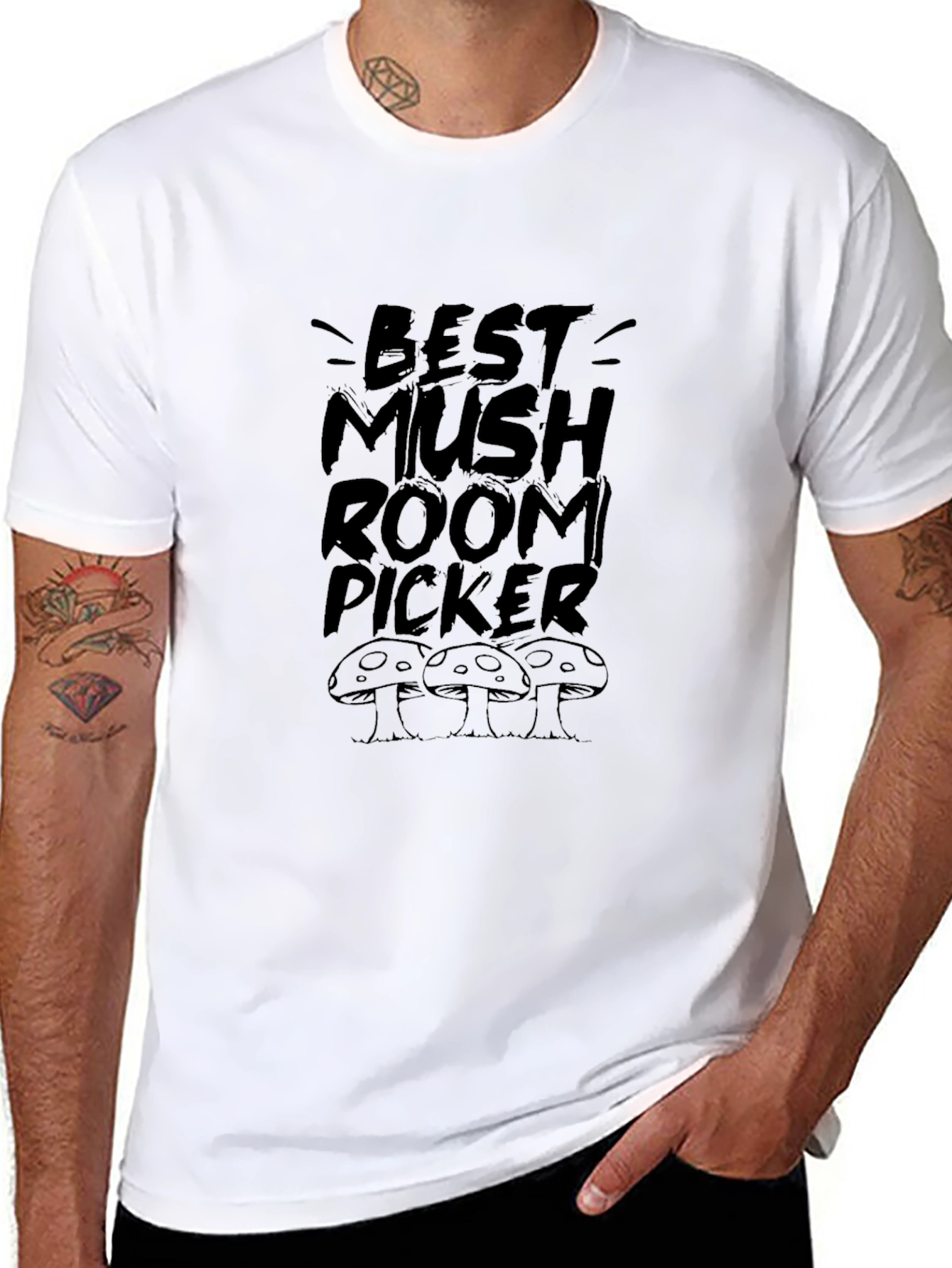 Best Mushroom Picker Graphic T-Shirt