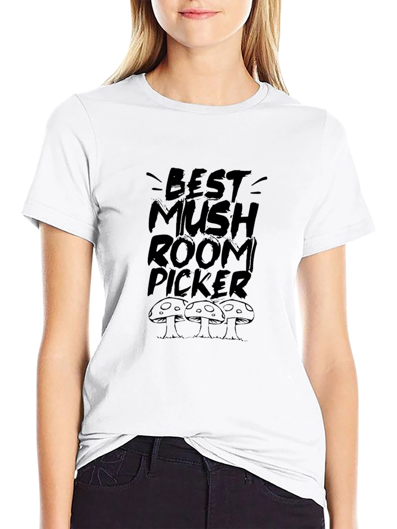 Best Mushroom Picker Graphic T-Shirt