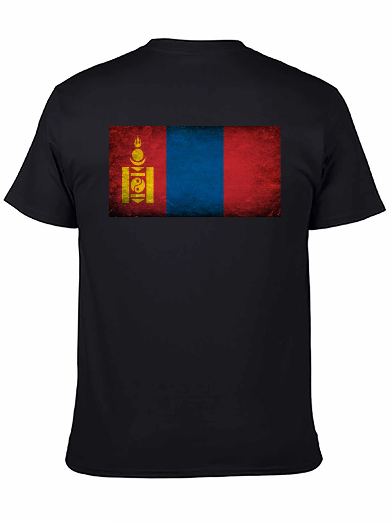 Mongolia Flag Graphic T-Shirt