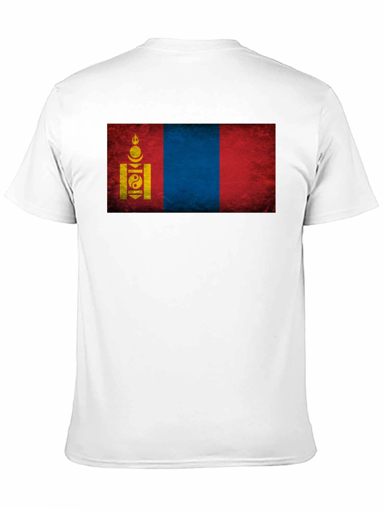 Mongolia Flag Graphic T-Shirt