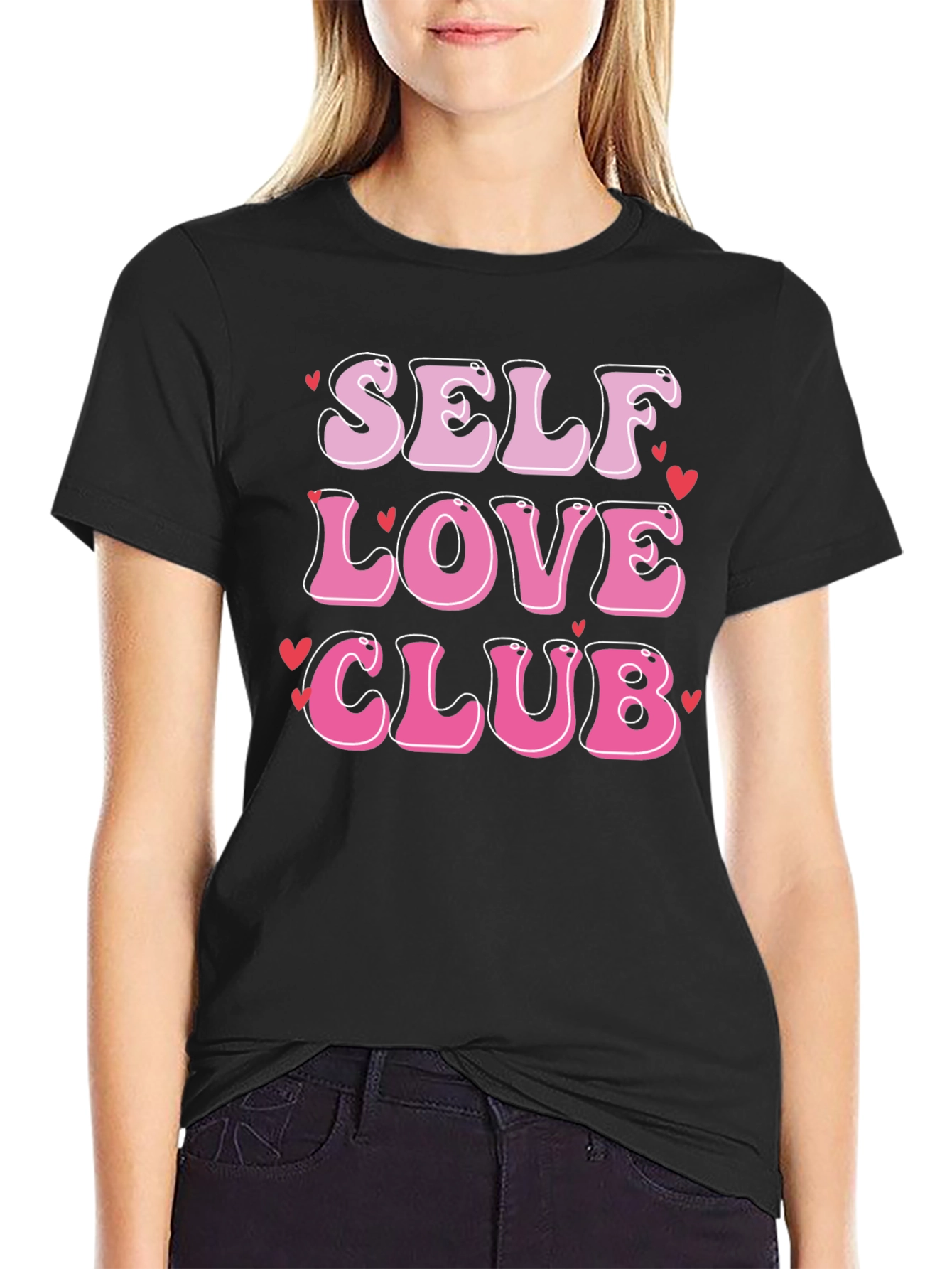 Self Love Club Graphic Tee - Soft & Stylish