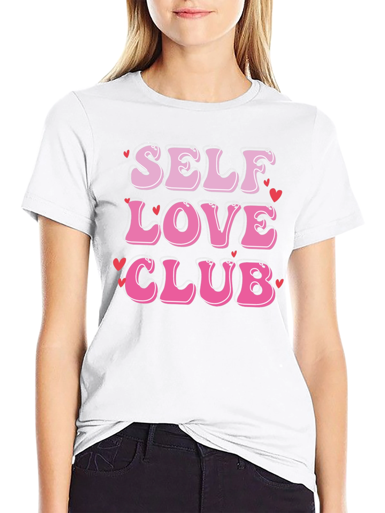 Self Love Club Graphic Tee - Soft & Stylish