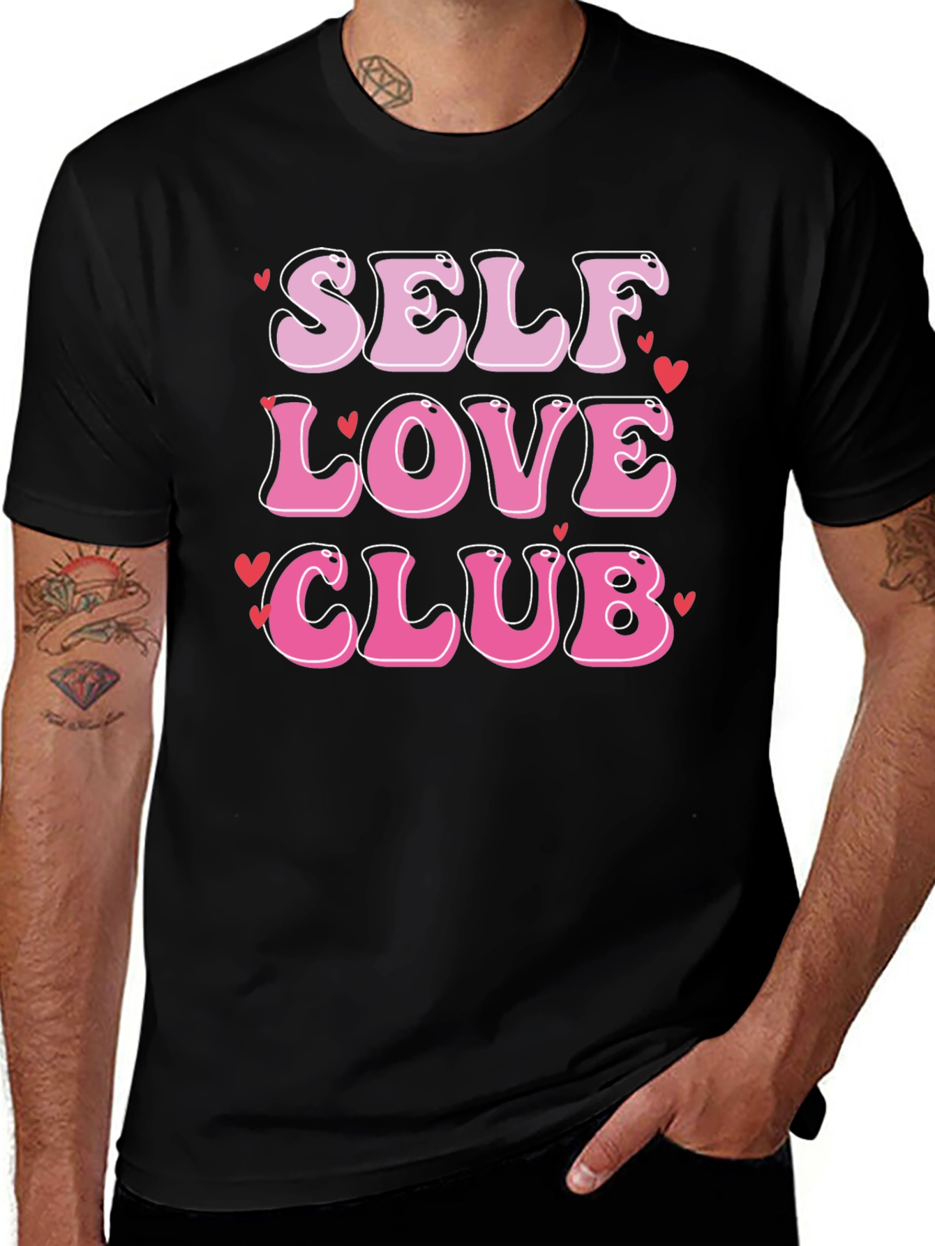 Self Love Club Graphic Tee - Soft & Stylish