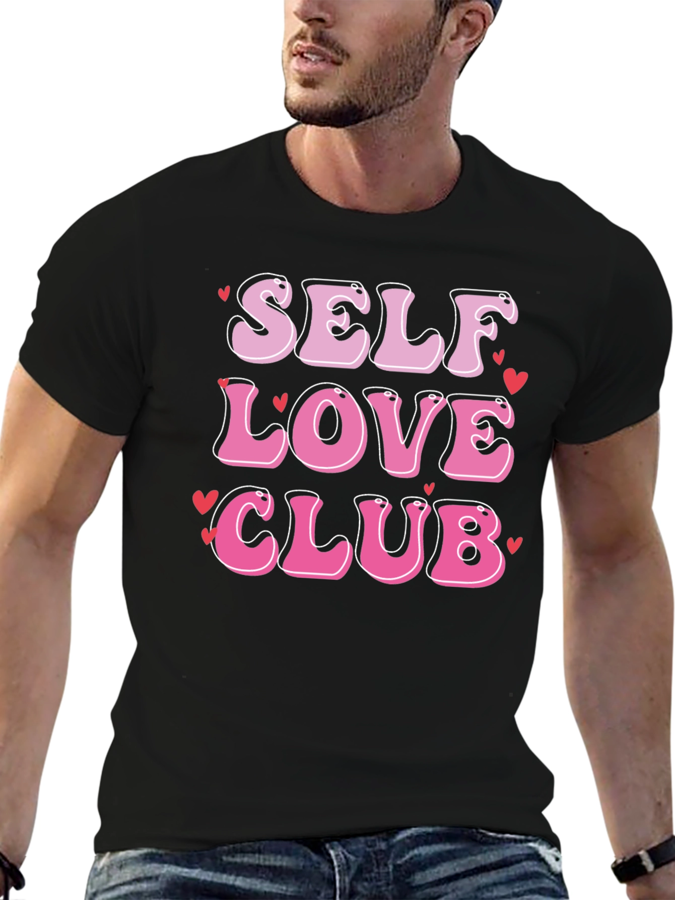 Self Love Club Graphic Tee - Soft & Stylish