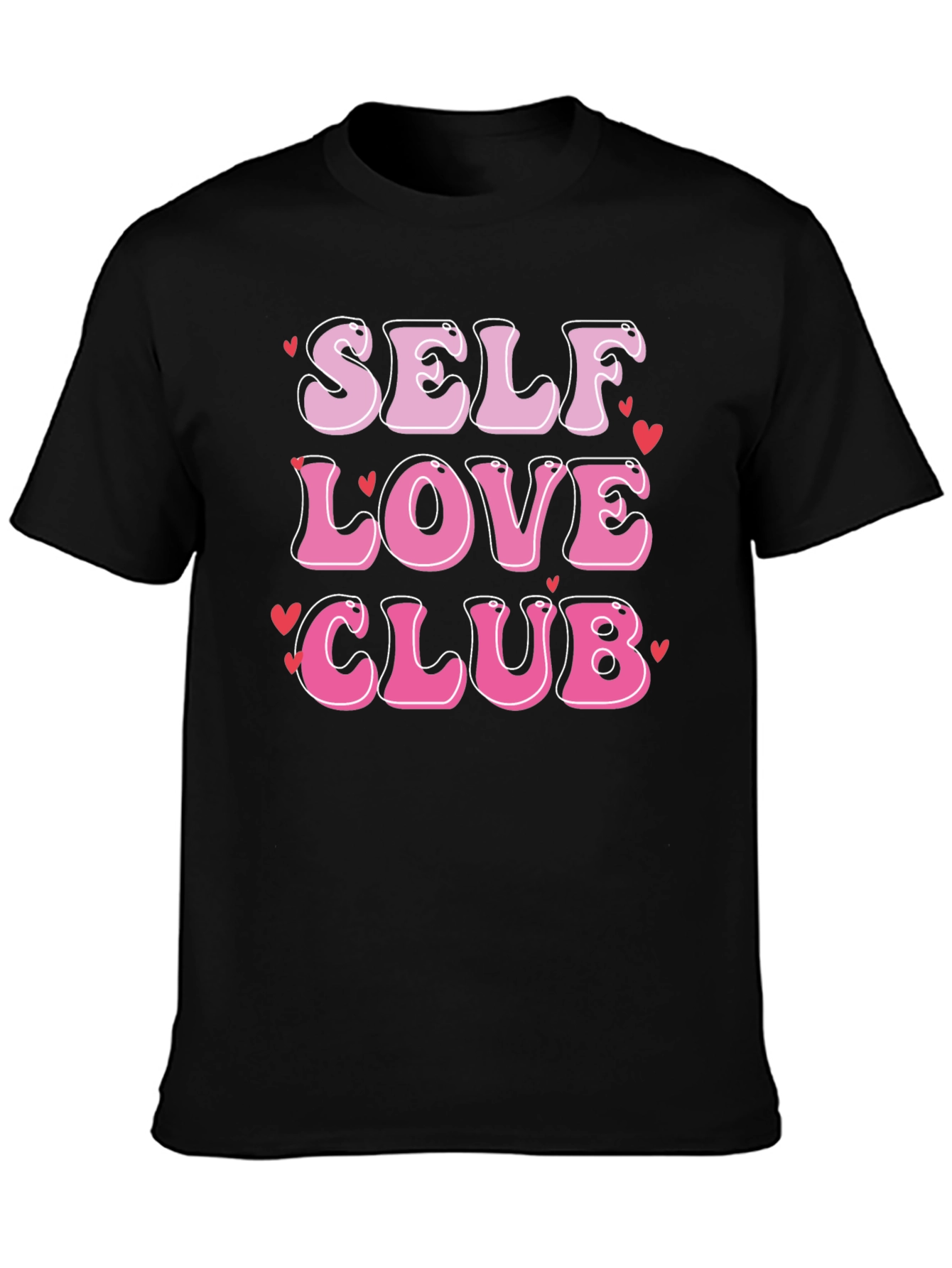 Self Love Club Graphic Tee - Soft & Stylish