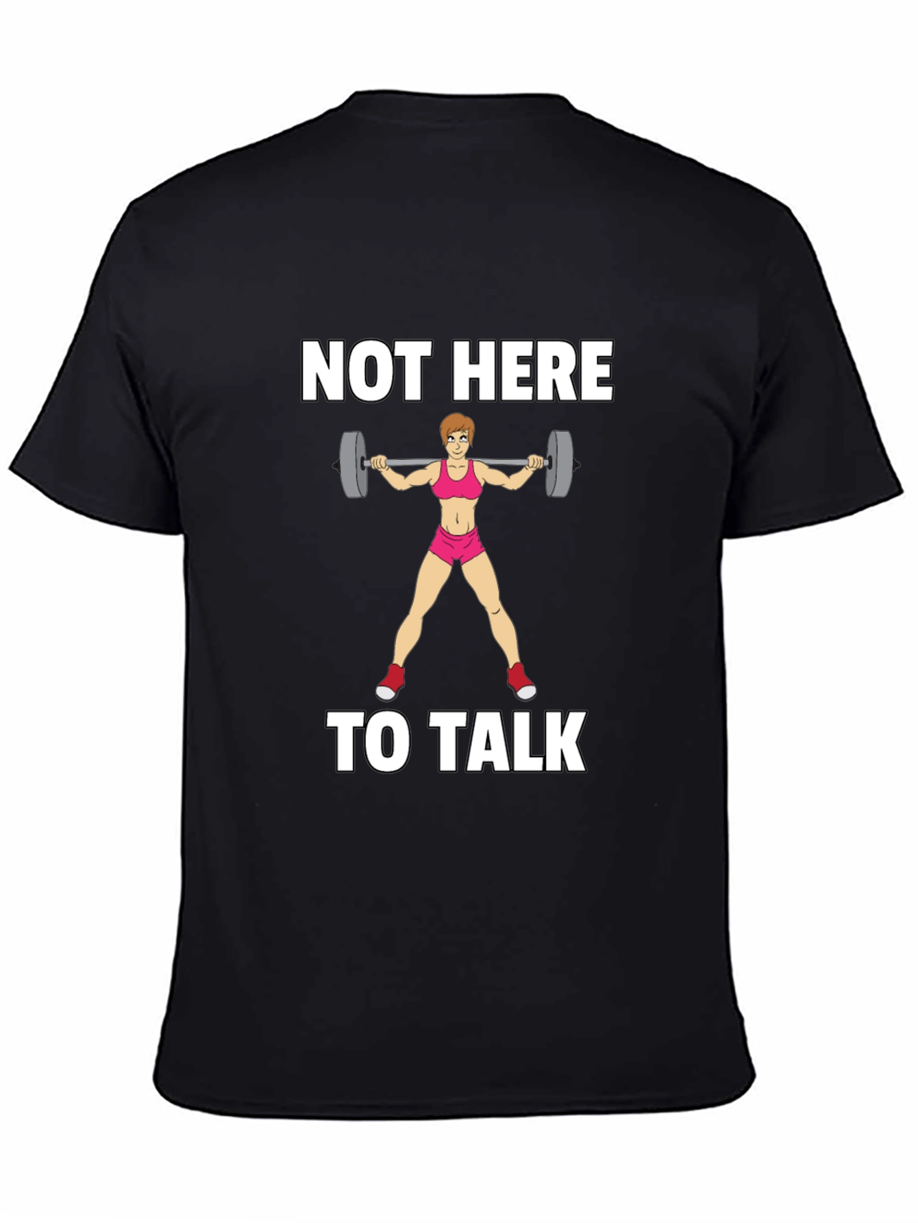 Not Here To Talk Graphic T-Shirt