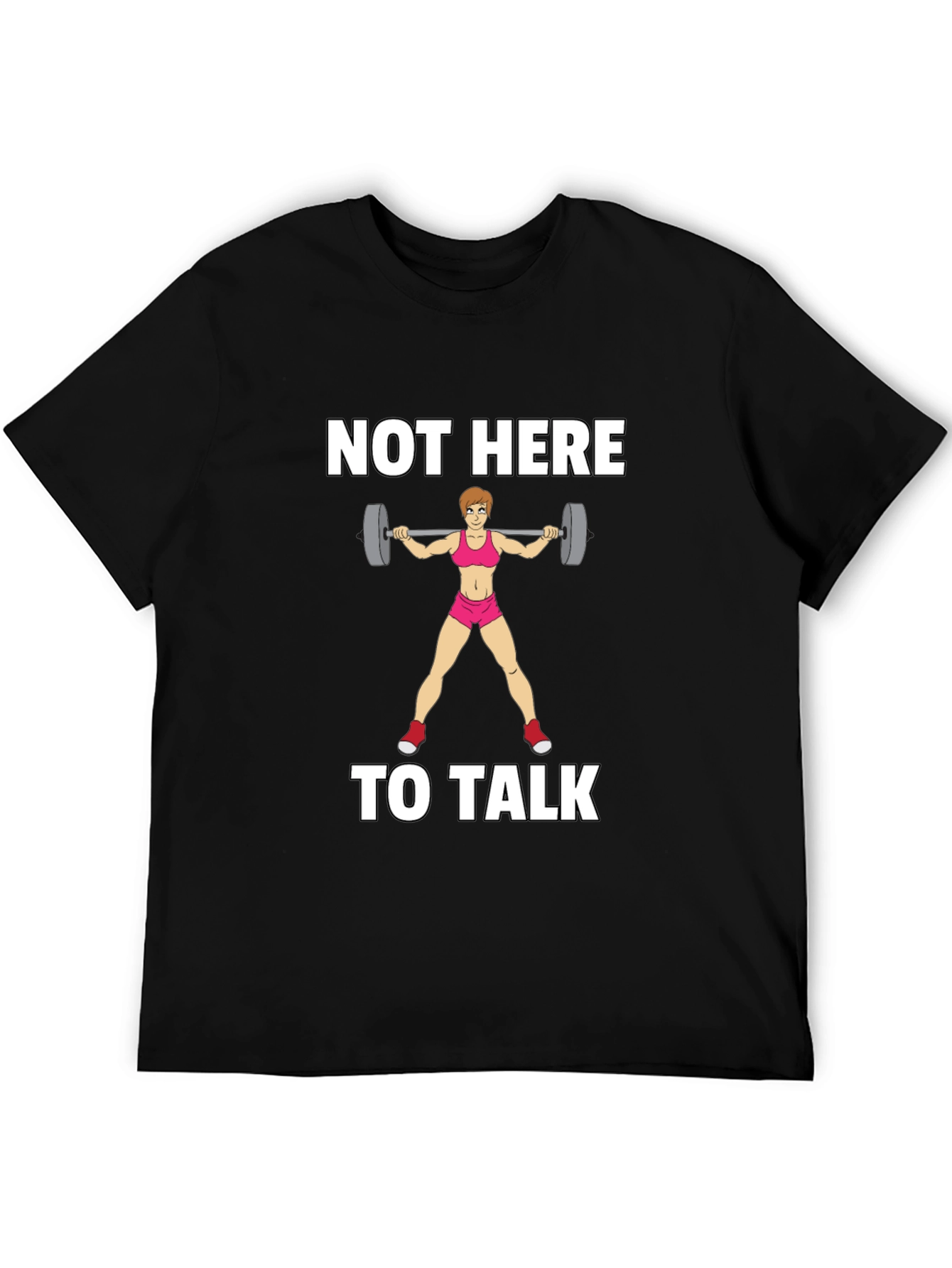 Not Here To Talk Graphic T-Shirt