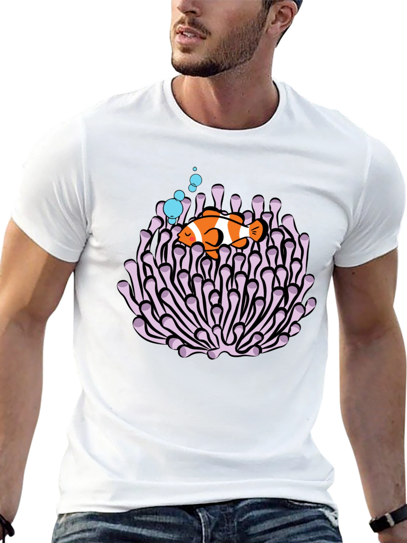 Clownfish Graphic Tee - Undersea Adventure
