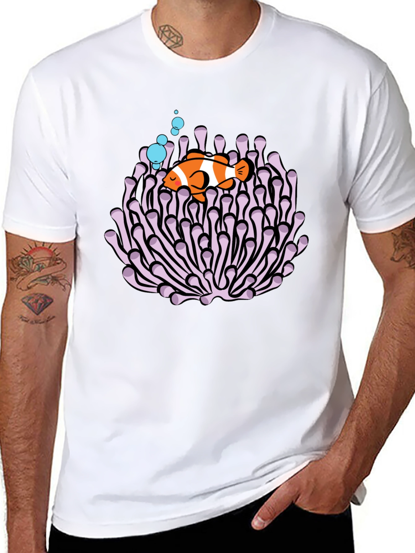 Clownfish Graphic Tee - Undersea Adventure