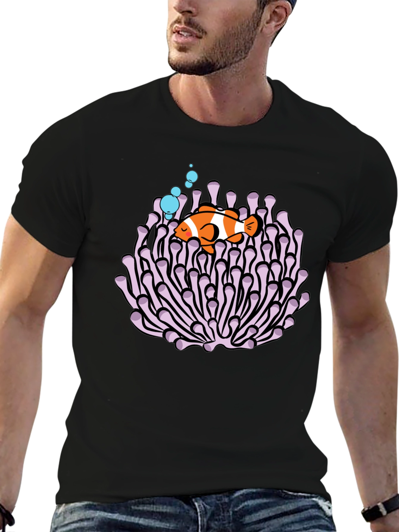 Clownfish Graphic Tee - Undersea Adventure
