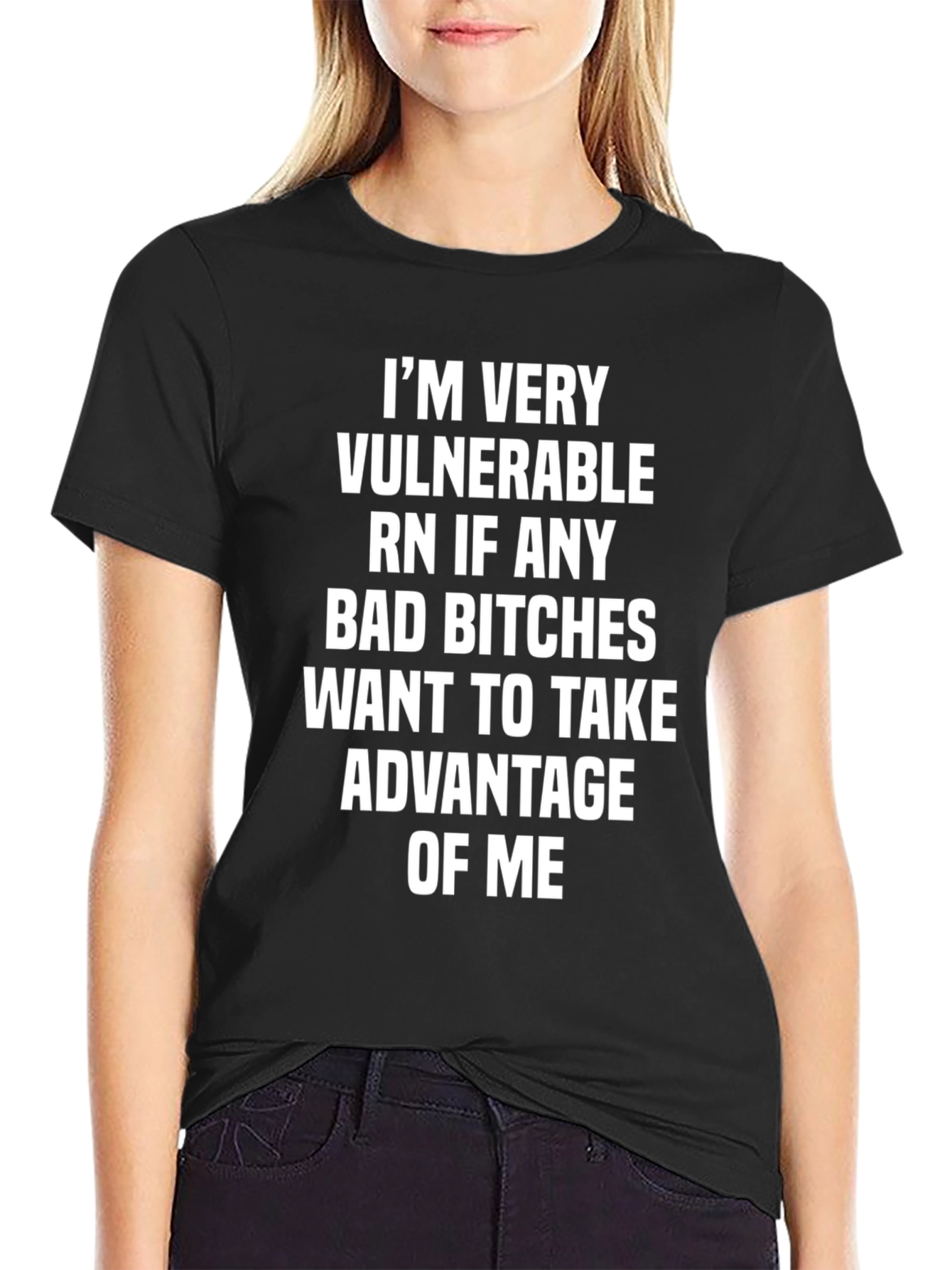 Vulnerable RN Funny Graphic T-Shirt