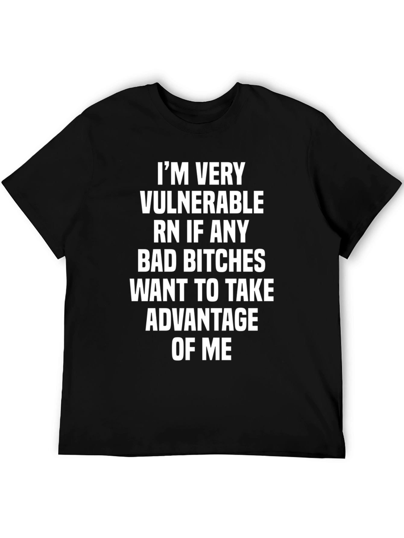 Vulnerable RN Funny Graphic T-Shirt