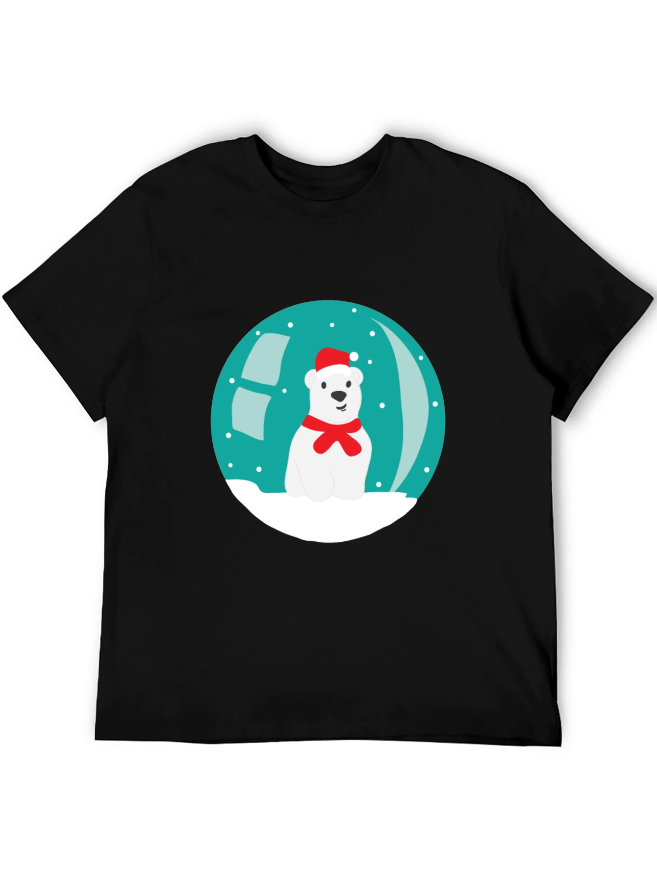 Festive Polar Bear T-Shirt