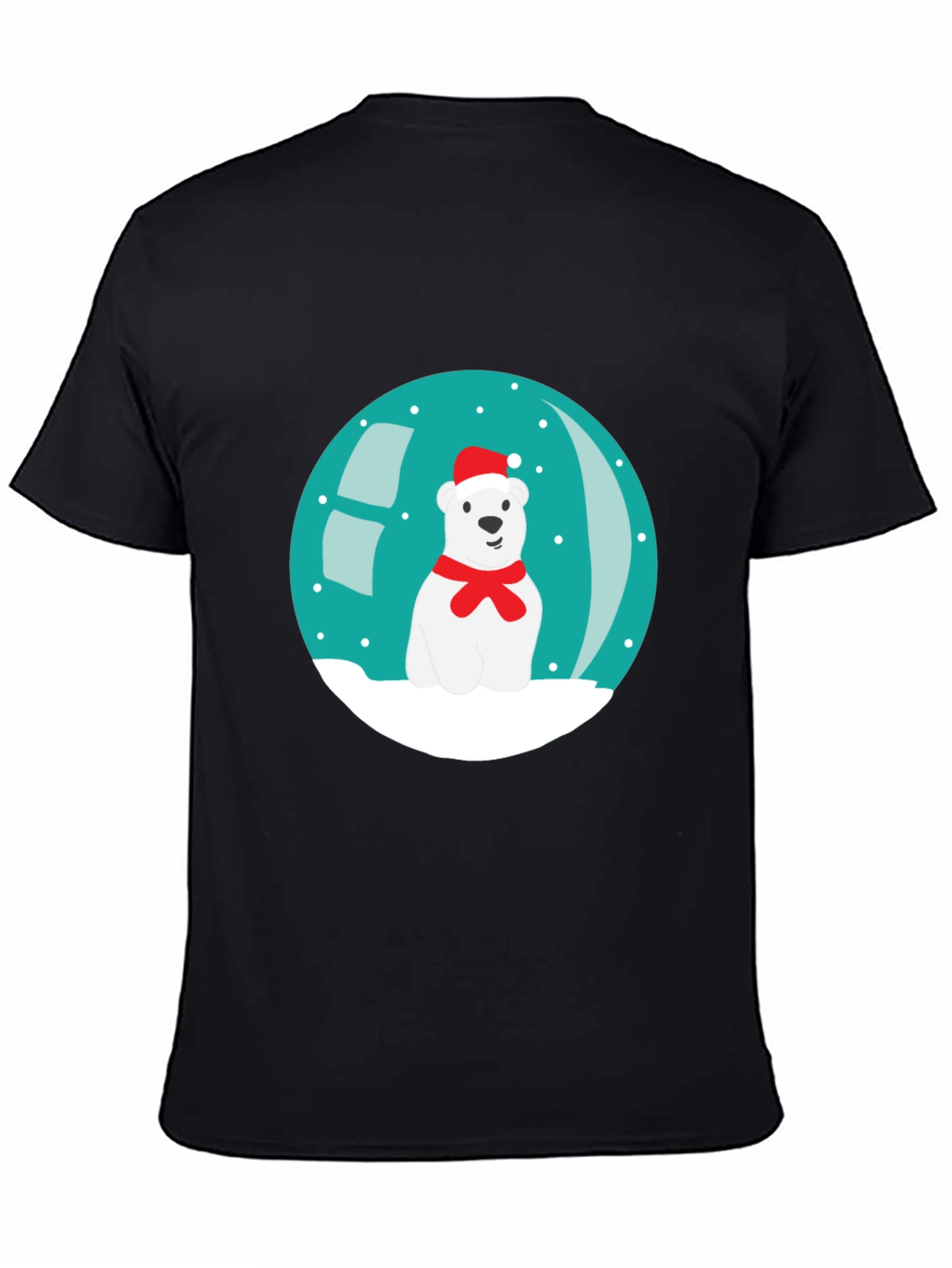 Festive Polar Bear T-Shirt