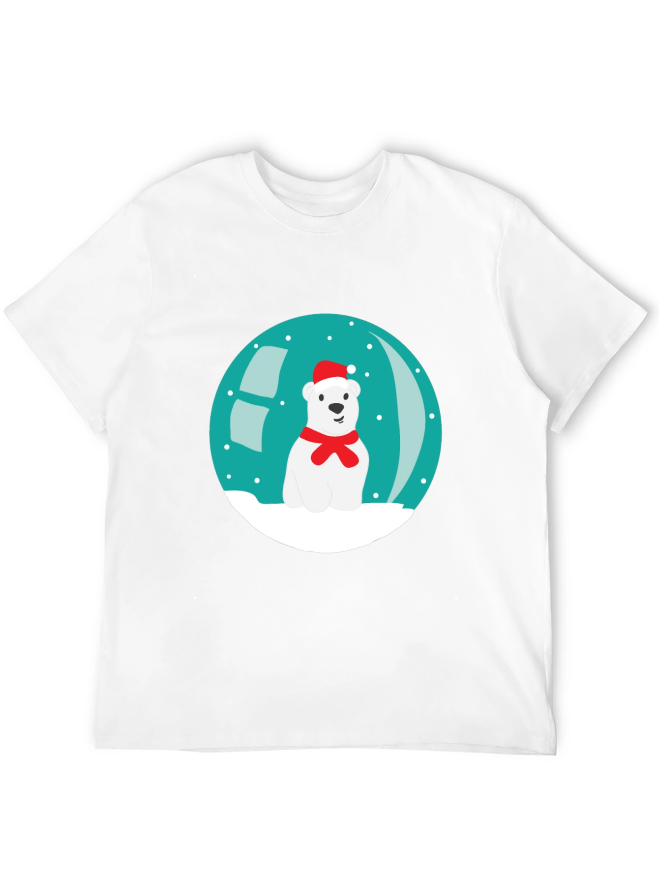 Festive Polar Bear T-Shirt