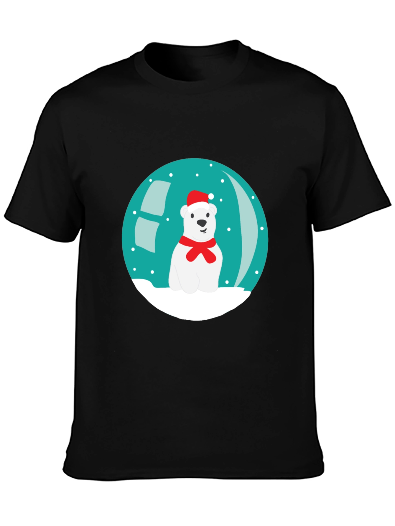 Festive Polar Bear T-Shirt
