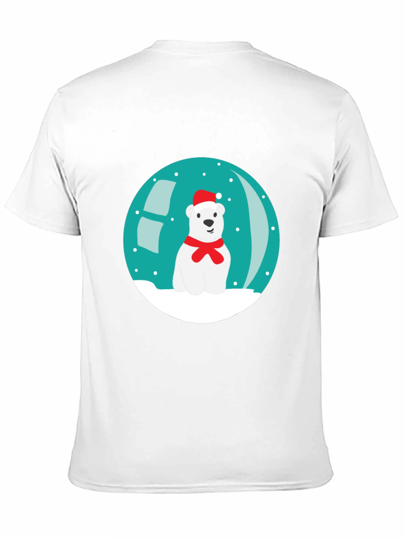 Festive Polar Bear T-Shirt