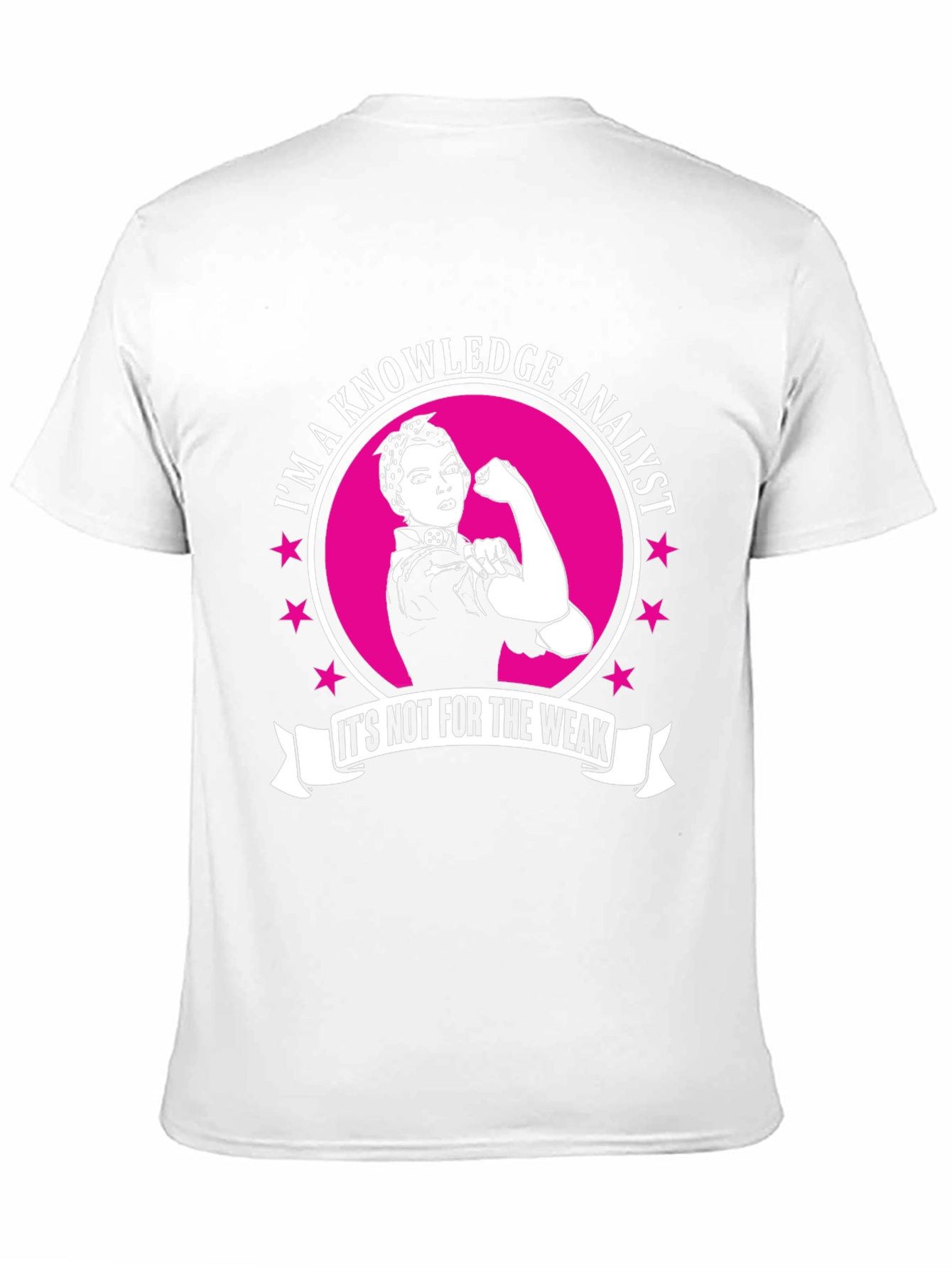 Knowledge Analyst Strong Woman T-Shirt
