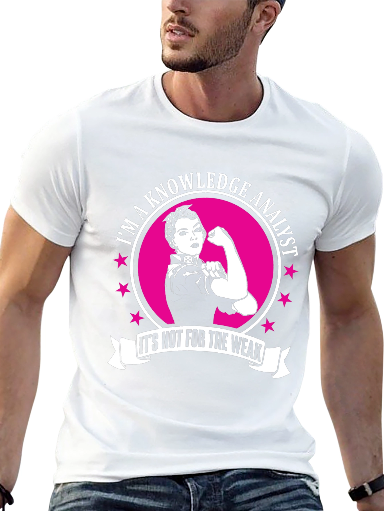 Knowledge Analyst Strong Woman T-Shirt