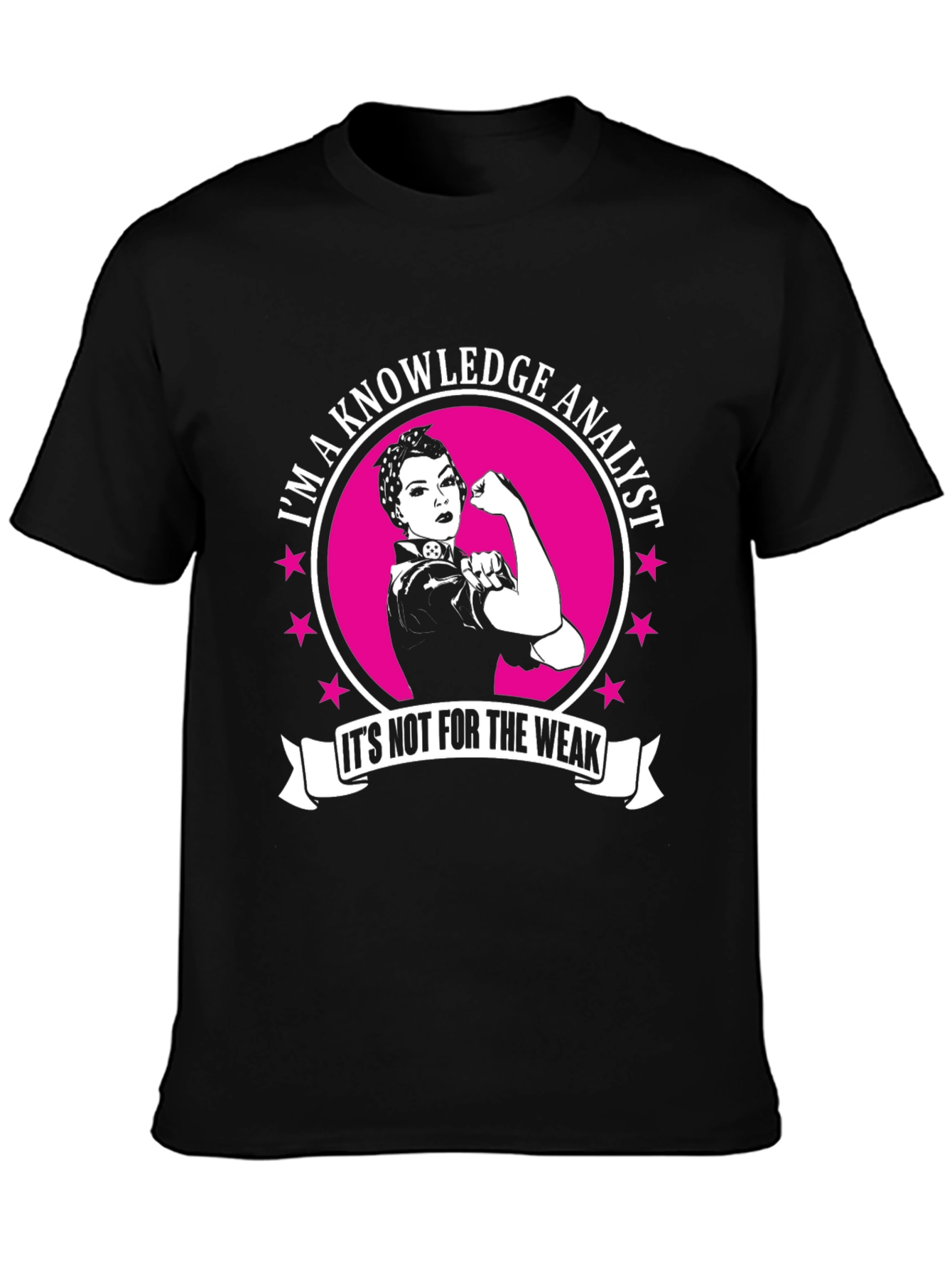 Knowledge Analyst Strong Woman T-Shirt