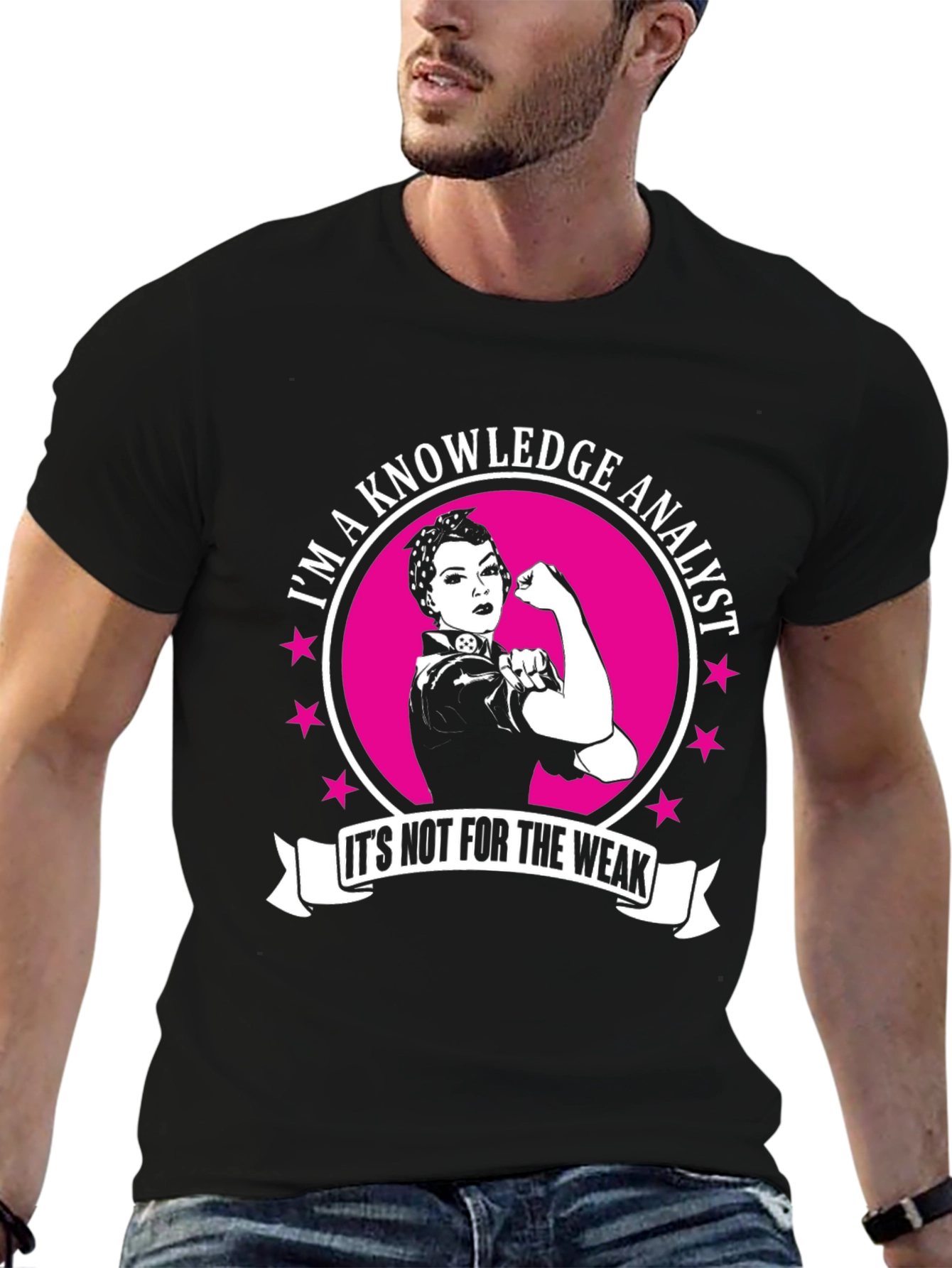 Knowledge Analyst Strong Woman T-Shirt