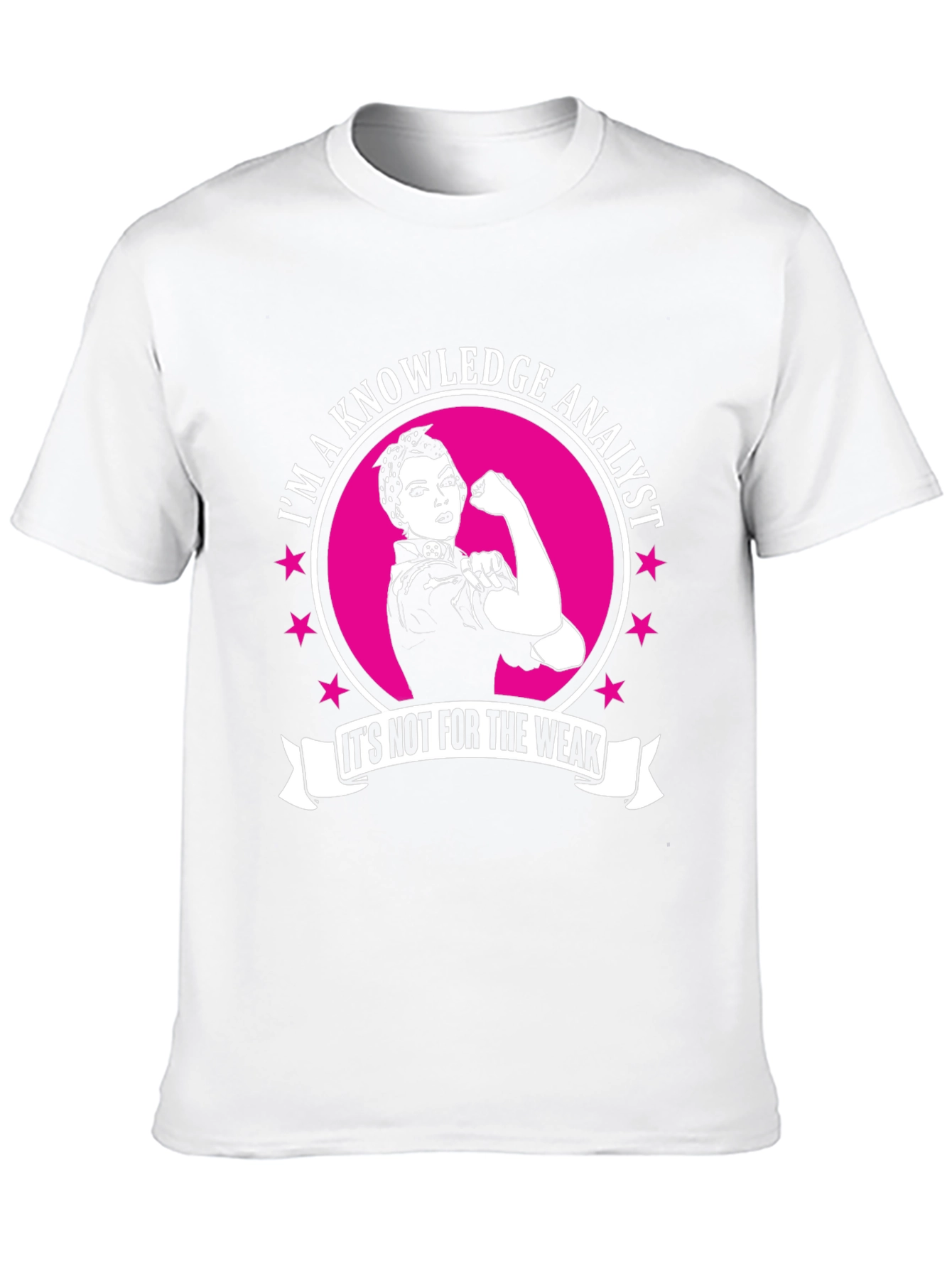 Knowledge Analyst Strong Woman T-Shirt