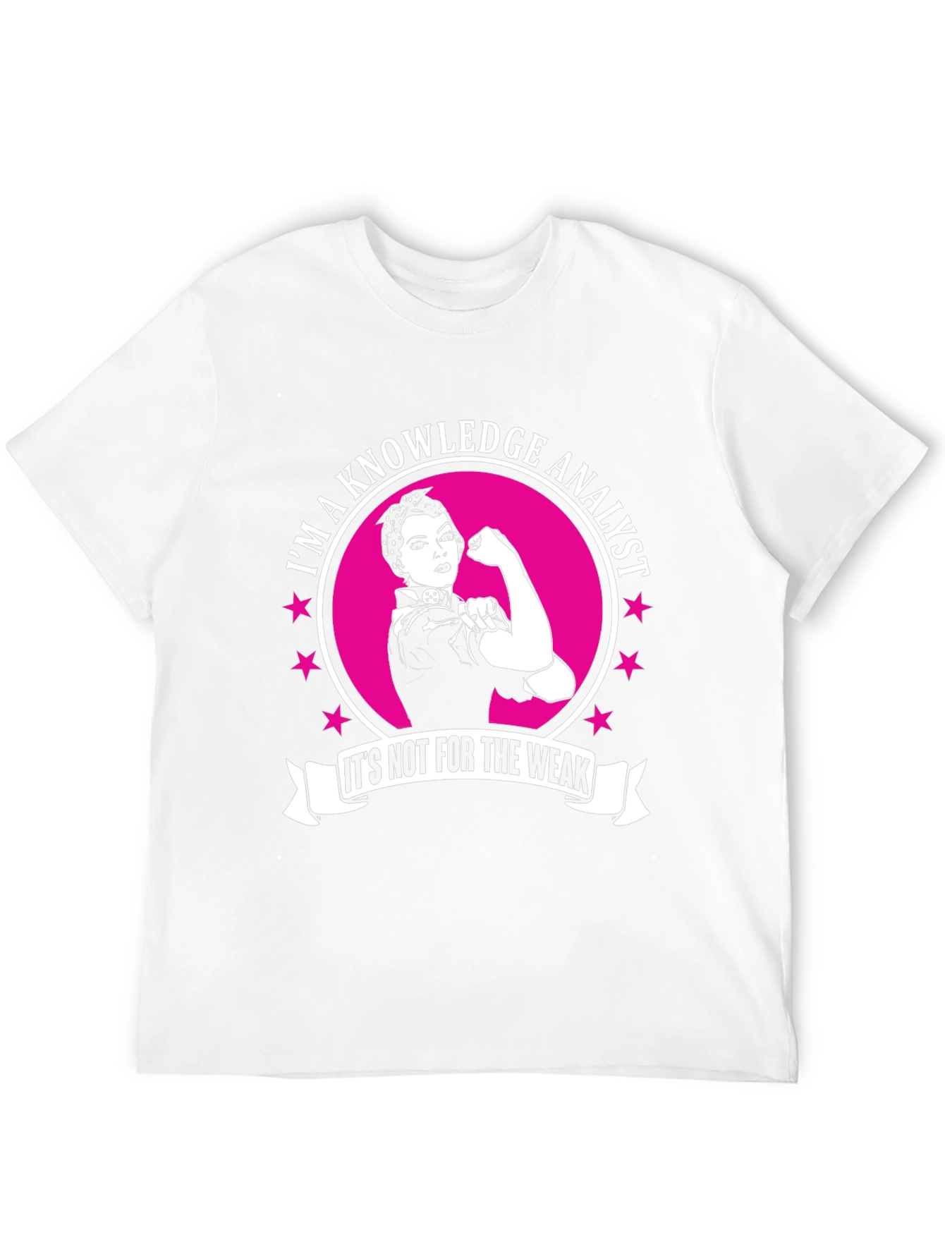 Knowledge Analyst Strong Woman T-Shirt