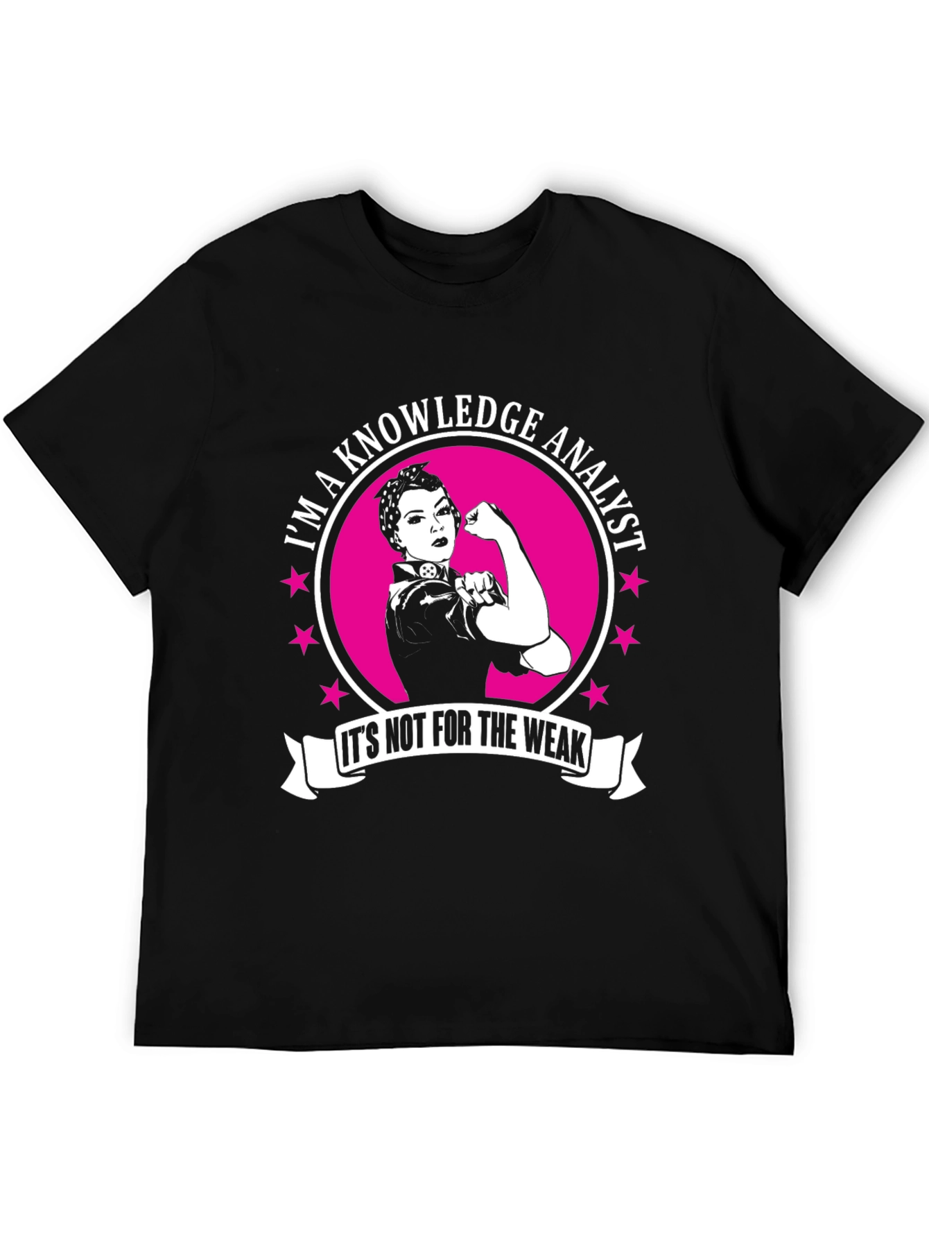 Knowledge Analyst Strong Woman T-Shirt