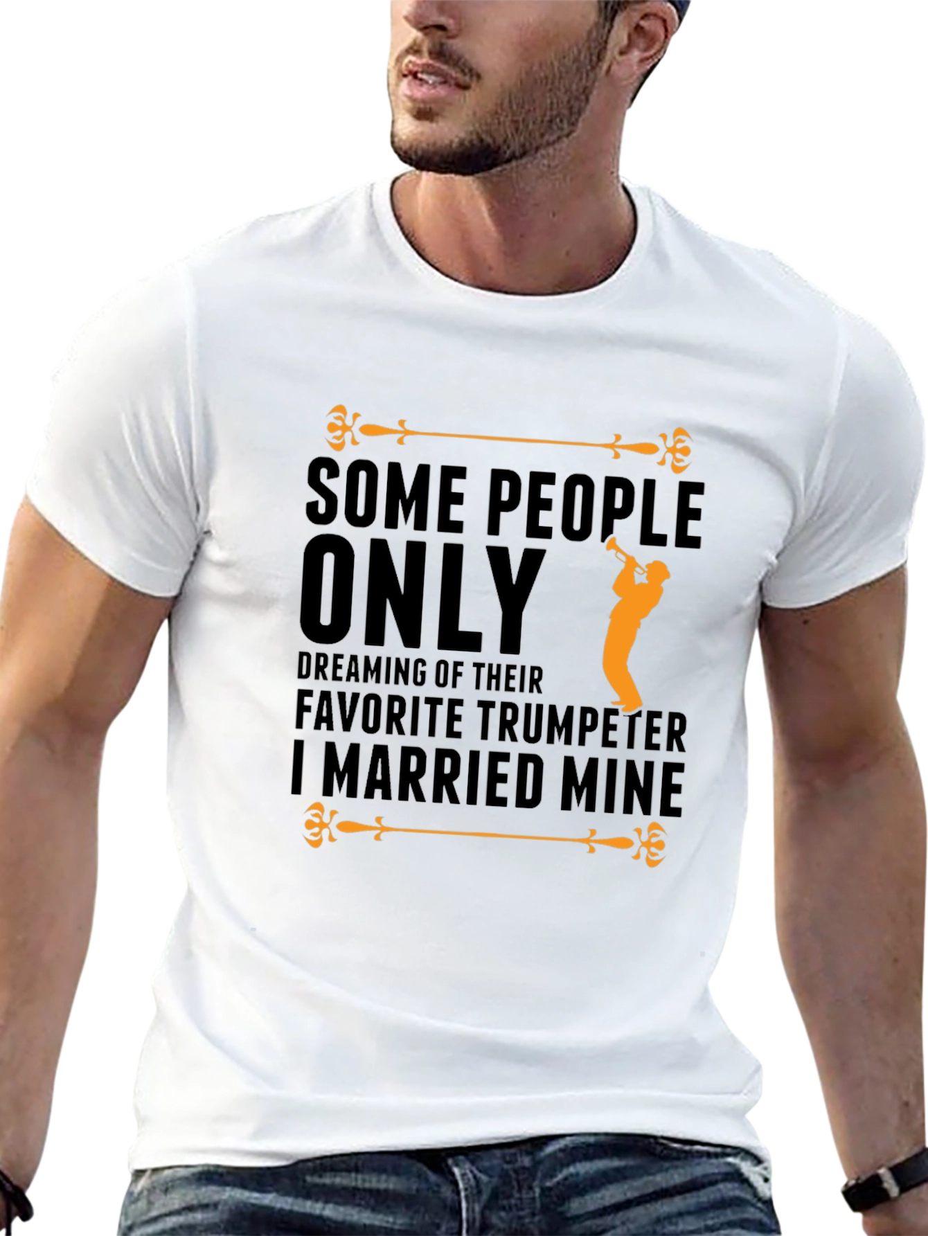 Favorite Trumpeter T-Shirt - Musicians Wife Gift