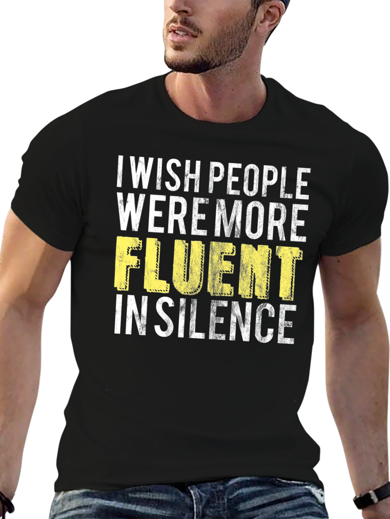 Fluent in Silence Graphic T-Shirt