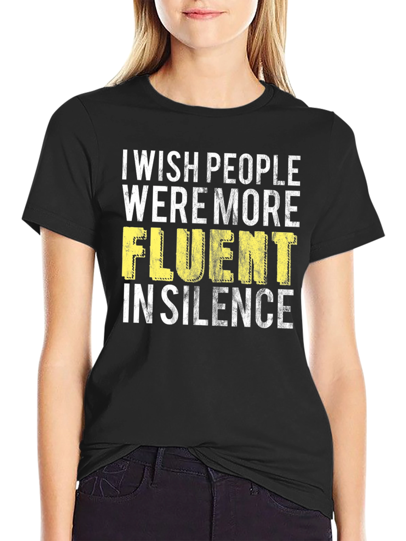 Fluent in Silence Graphic T-Shirt
