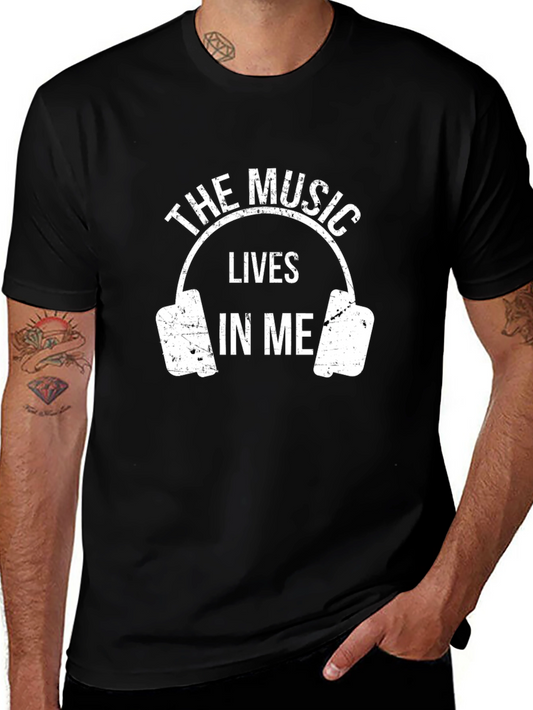 Music Lives In Me Graphic Tee