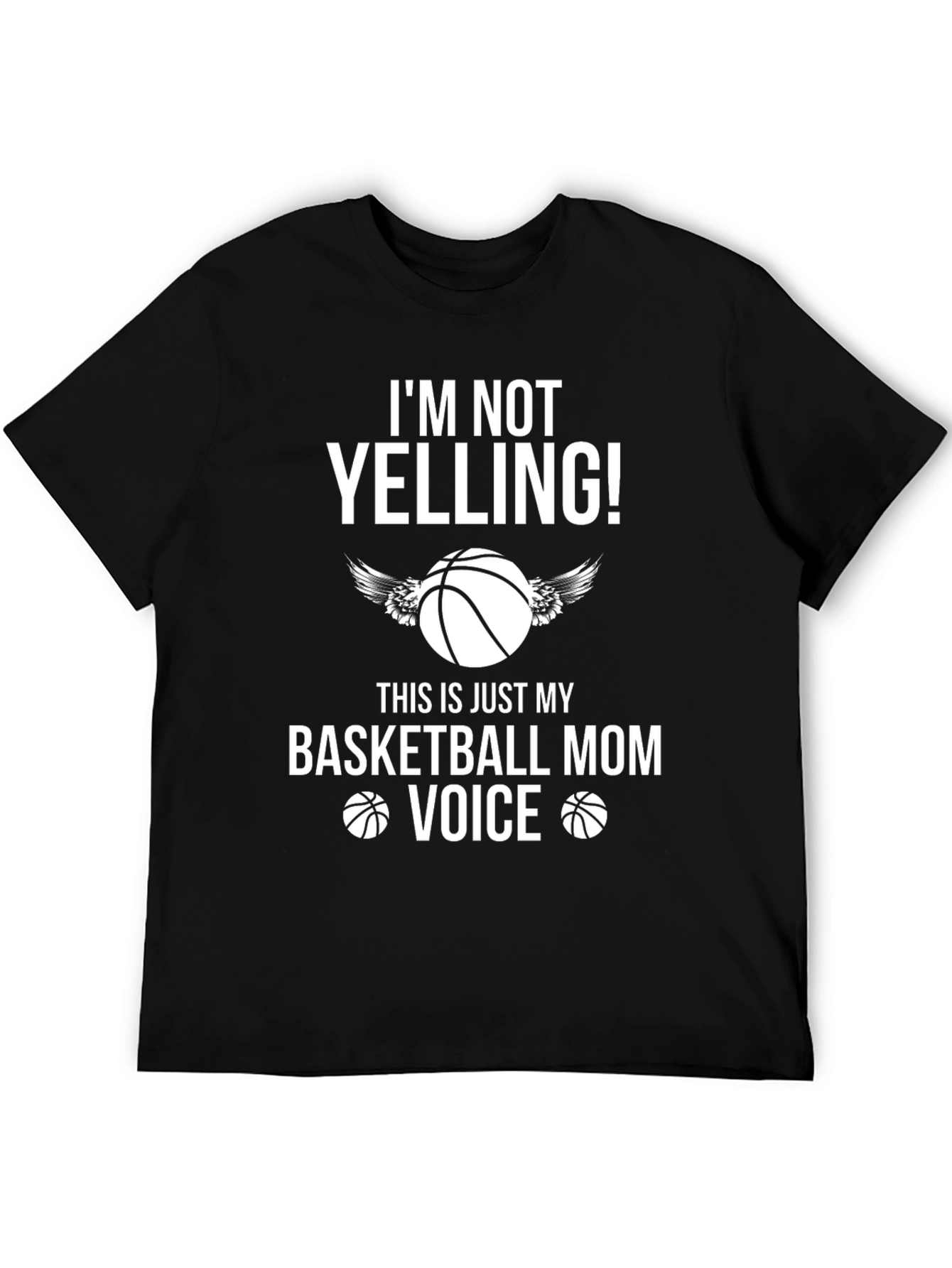 Basketball Mom Voice T-Shirt
