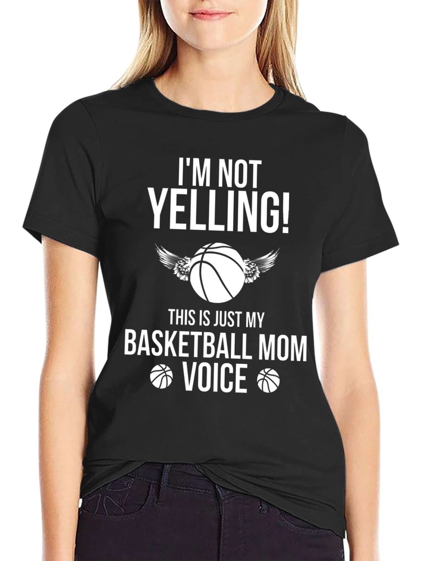 Basketball Mom Voice T-Shirt