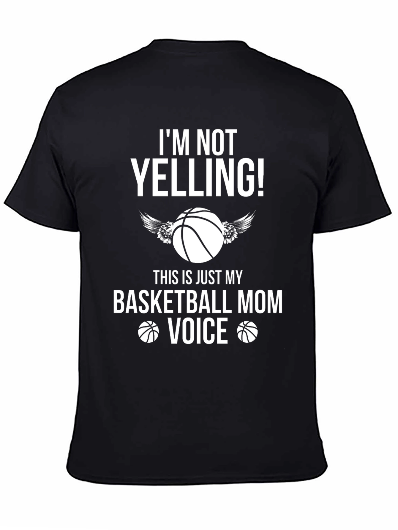 Basketball Mom Voice T-Shirt
